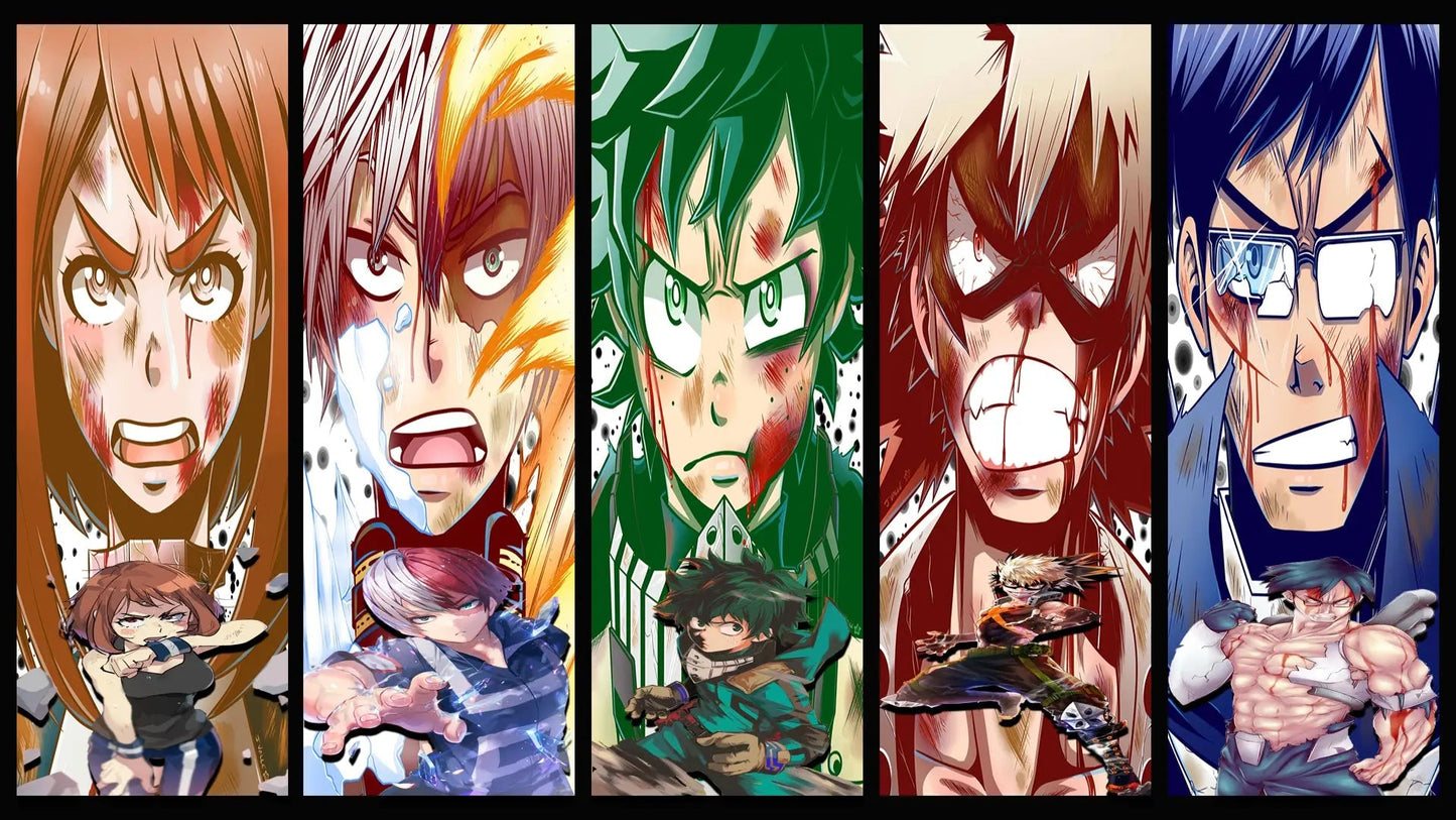 My Hero Academia Anime Mousepad 894889 - Mousepad Warehouse