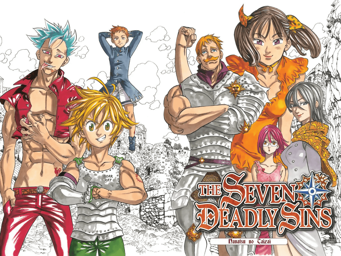Nanatsu no Taizai (The Seven Deadly Sins) Anime Mousepad 859921 - Mousepad Warehouse