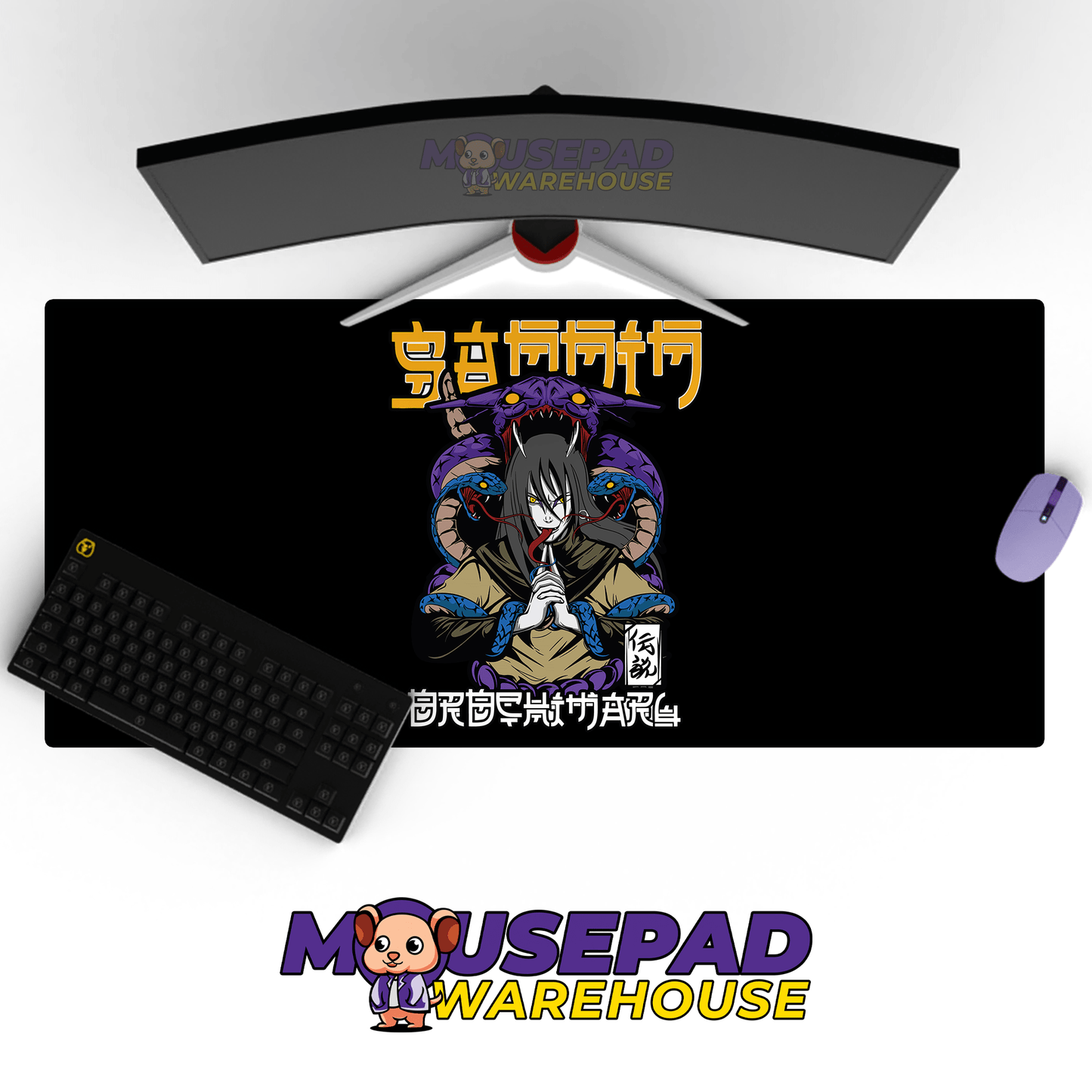 NARUTO Anime Mousepad 560N10 - Mousepad Warehouse