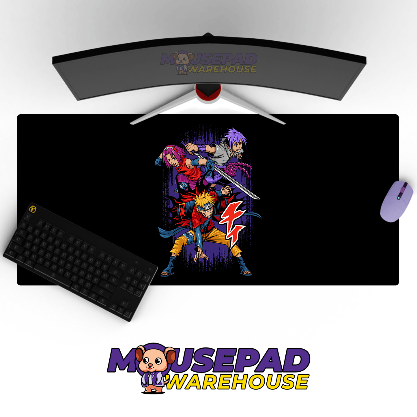 NARUTO Anime Mousepad 560N100 - Mousepad Warehouse