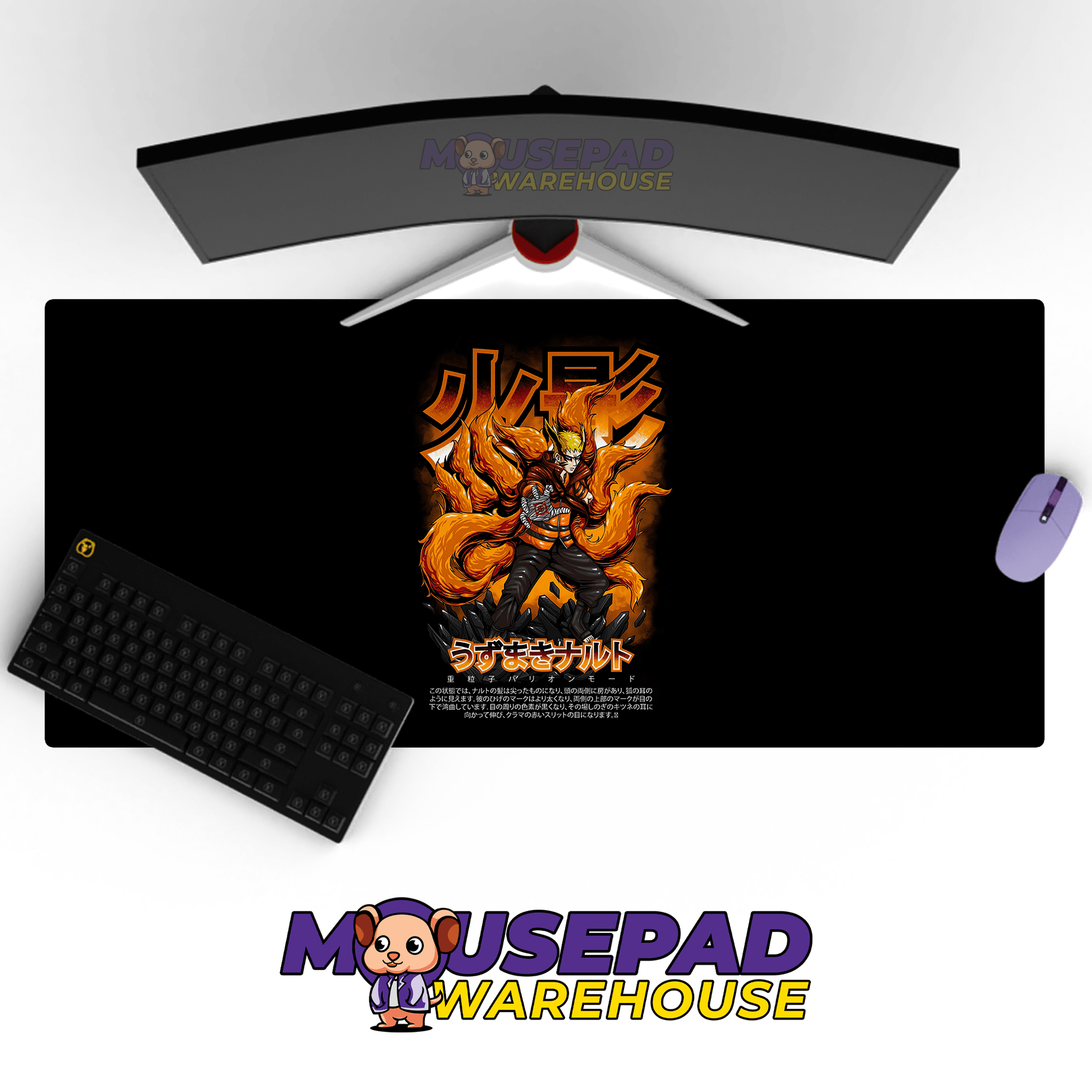 NARUTO Anime Mousepad 560N106 - Mousepad Warehouse