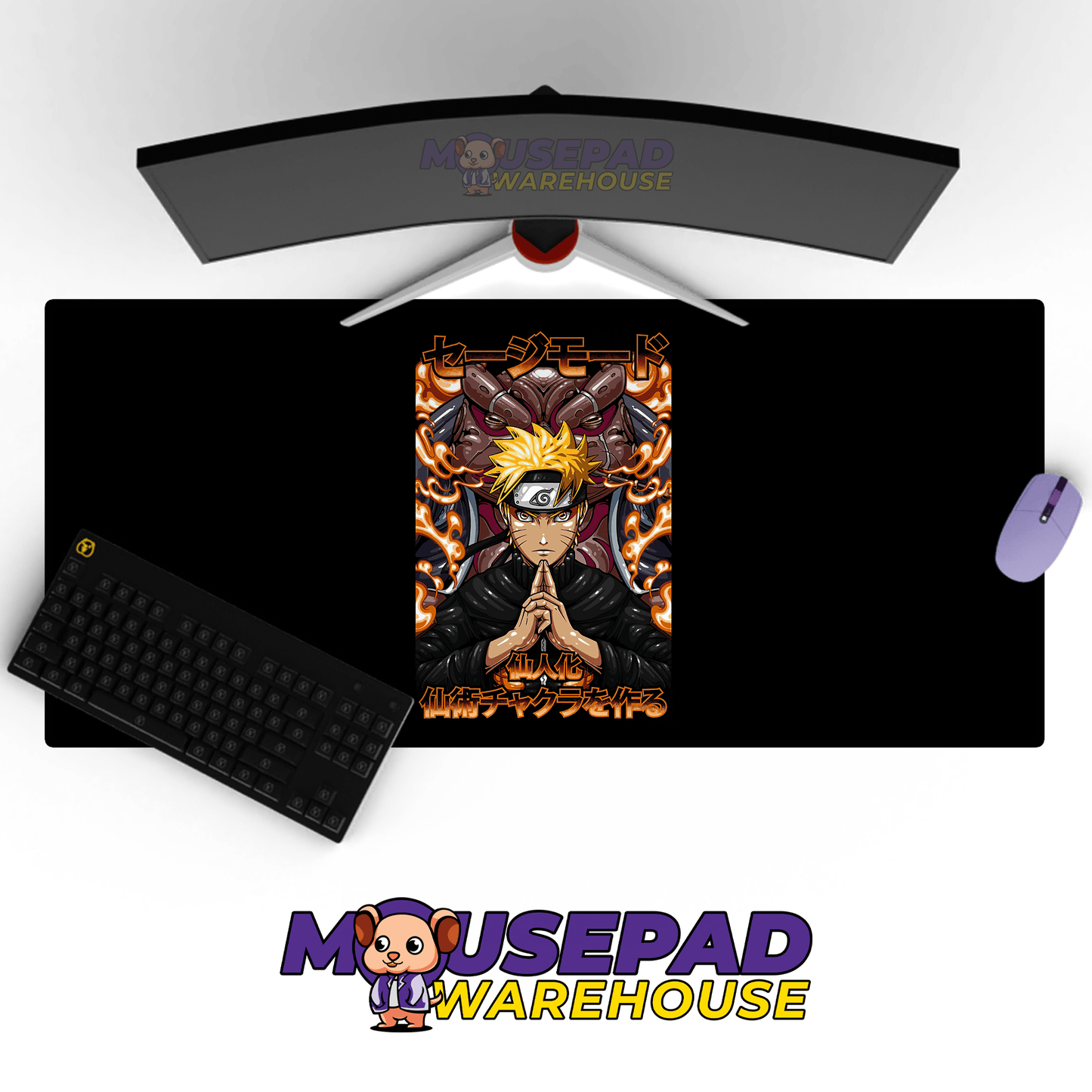 NARUTO Anime Mousepad 560N110 - Mousepad Warehouse