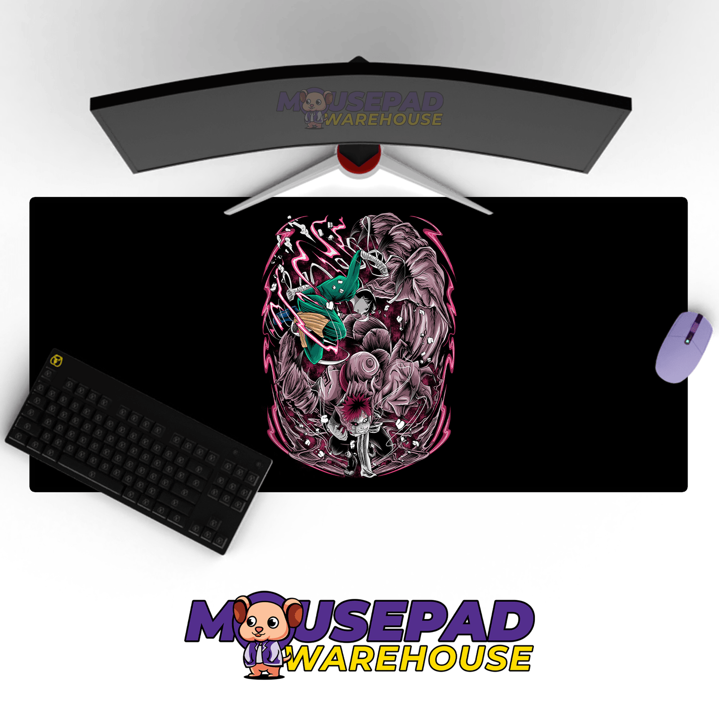 NARUTO Anime Mousepad 560N115 - Mousepad Warehouse