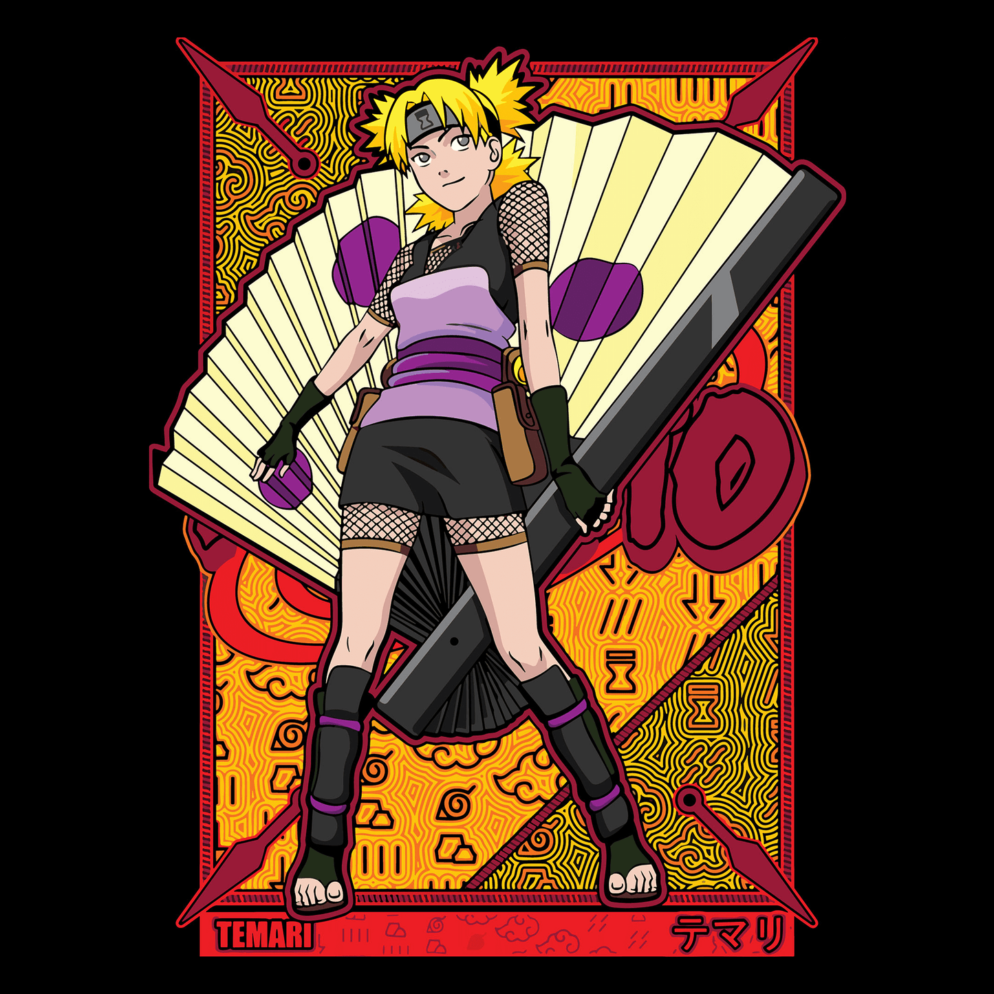 NARUTO Anime Mousepad 560N16 - Mousepad Warehouse