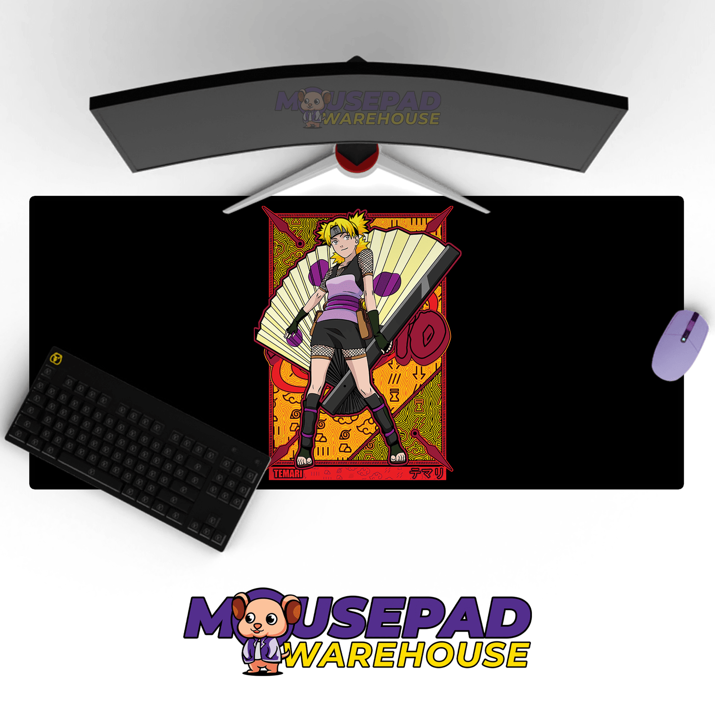 NARUTO Anime Mousepad 560N16 - Mousepad Warehouse
