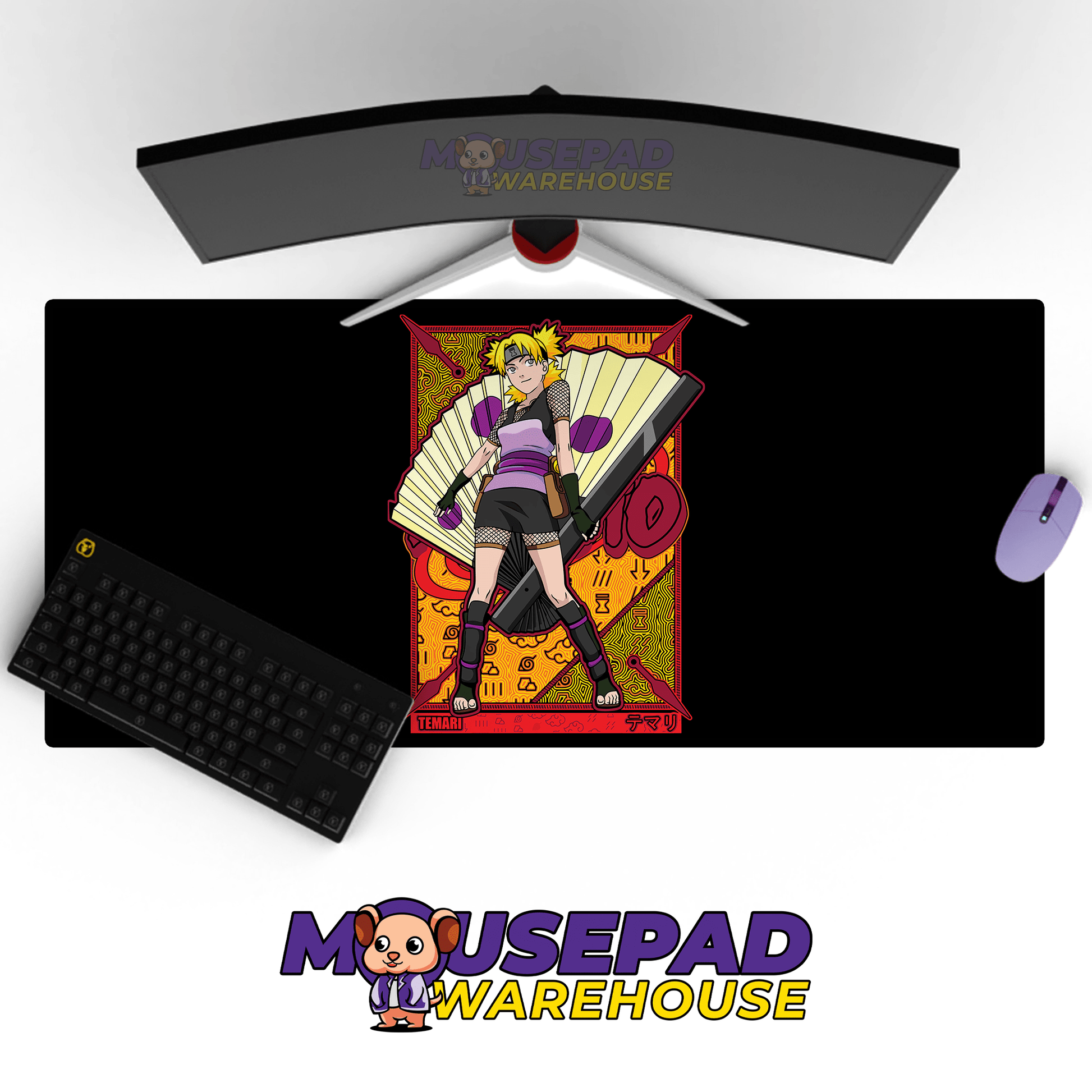 NARUTO Anime Mousepad 560N16 - Mousepad Warehouse