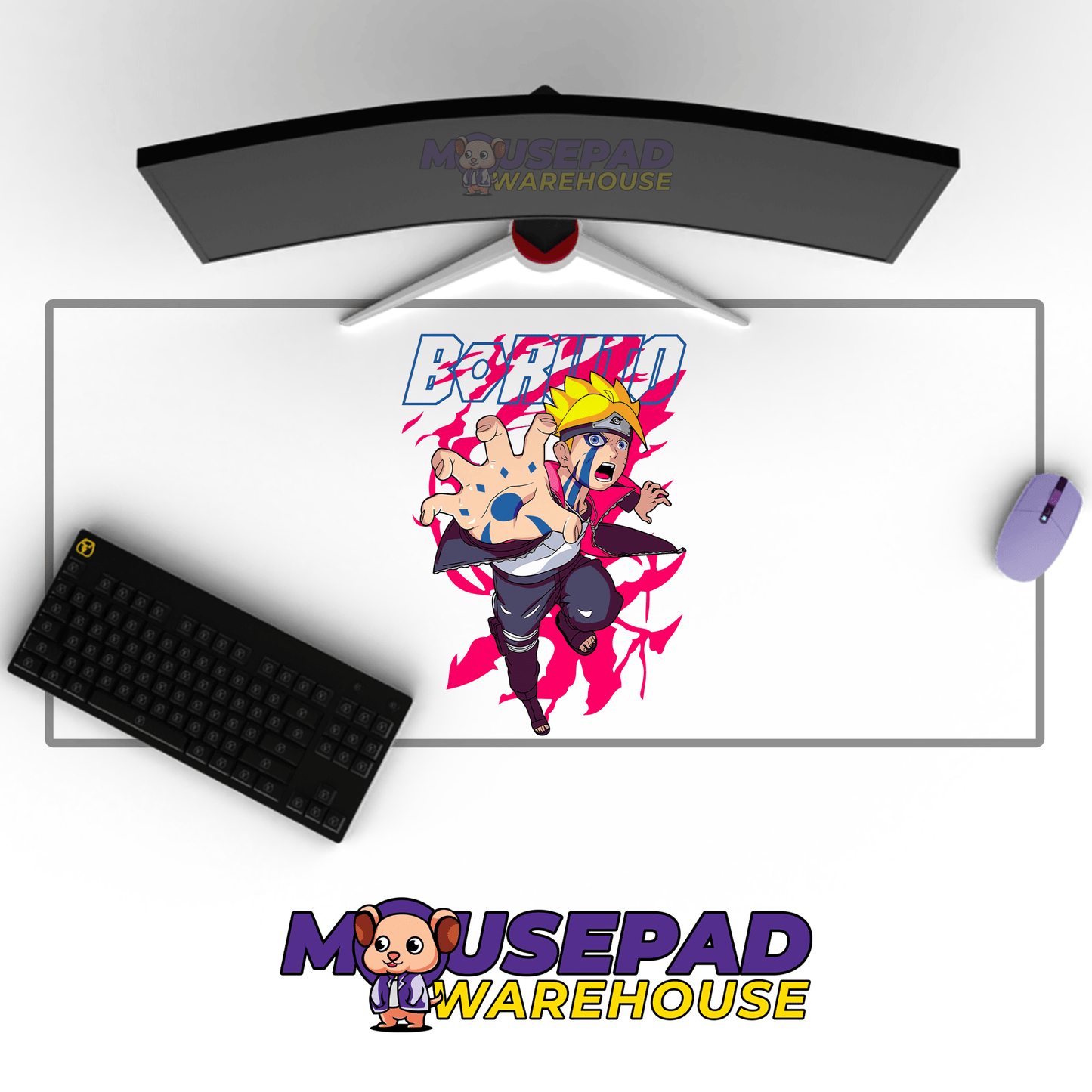NARUTO Anime Mousepad 560N20 - Mousepad Warehouse