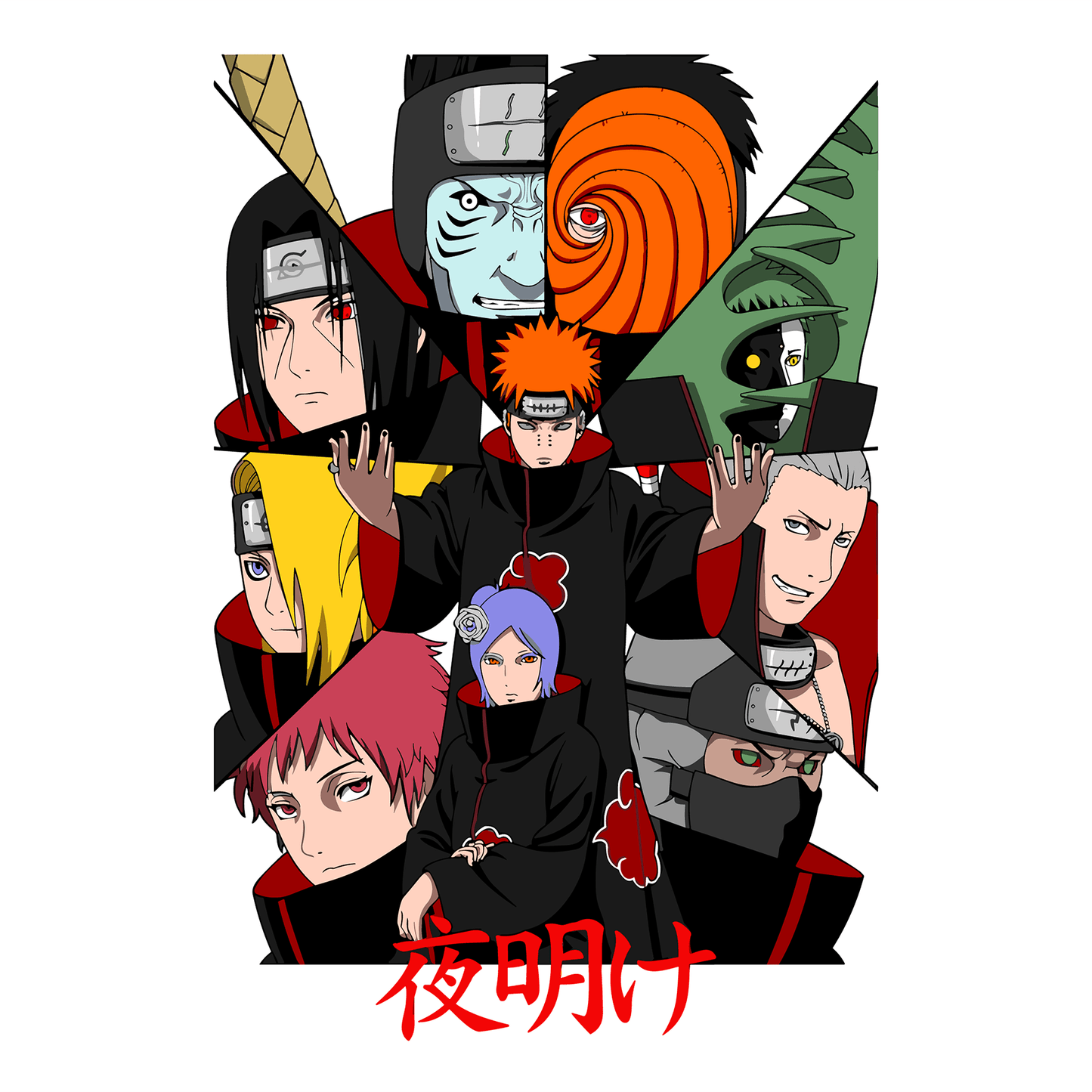 NARUTO Anime Mousepad 560N21 - Mousepad Warehouse