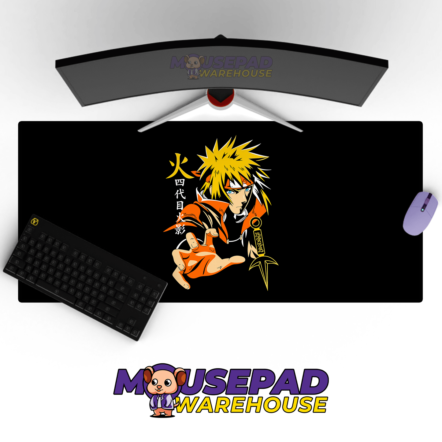 NARUTO Anime Mousepad 560N24 - Mousepad Warehouse