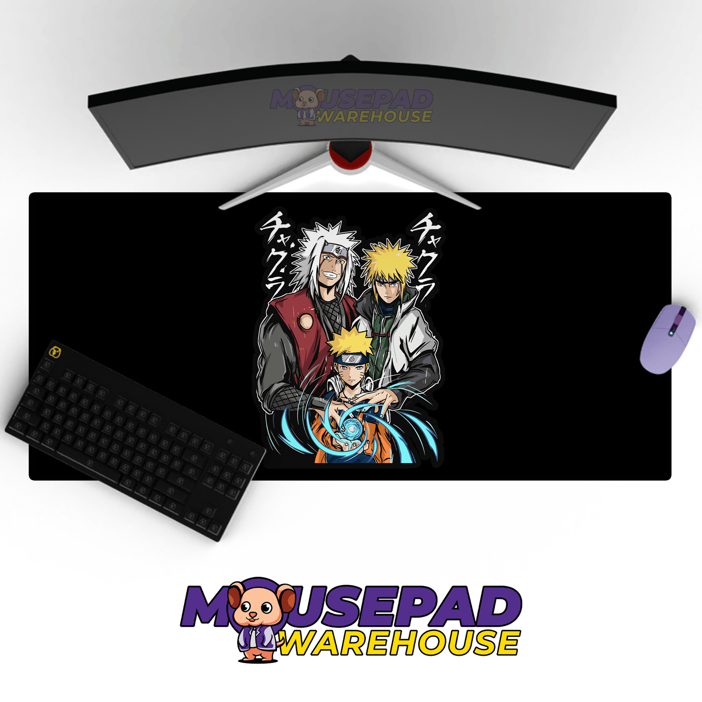 NARUTO Anime Mousepad 560N40 - Mousepad Warehouse