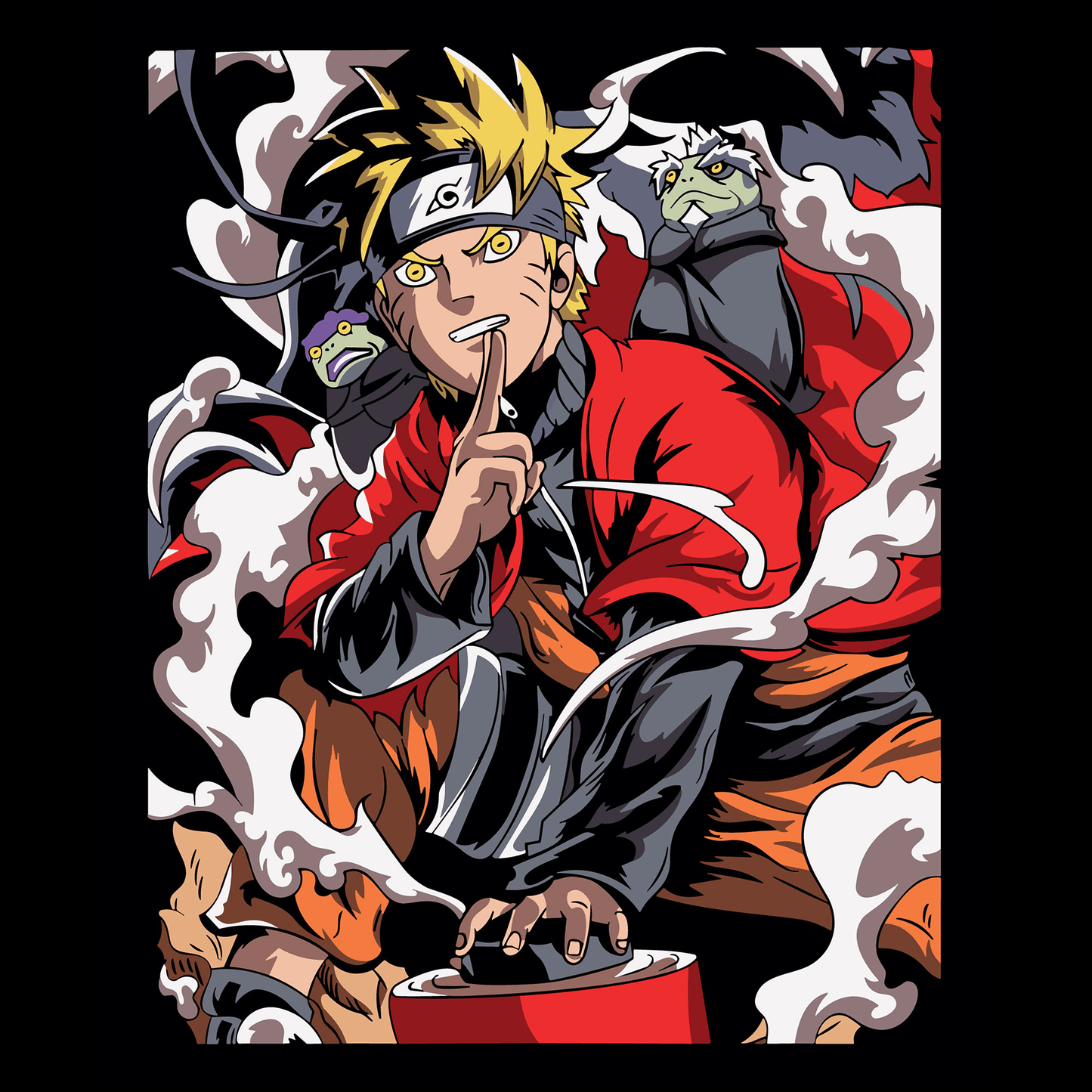 NARUTO Anime Mousepad 560N45 - Mousepad Warehouse