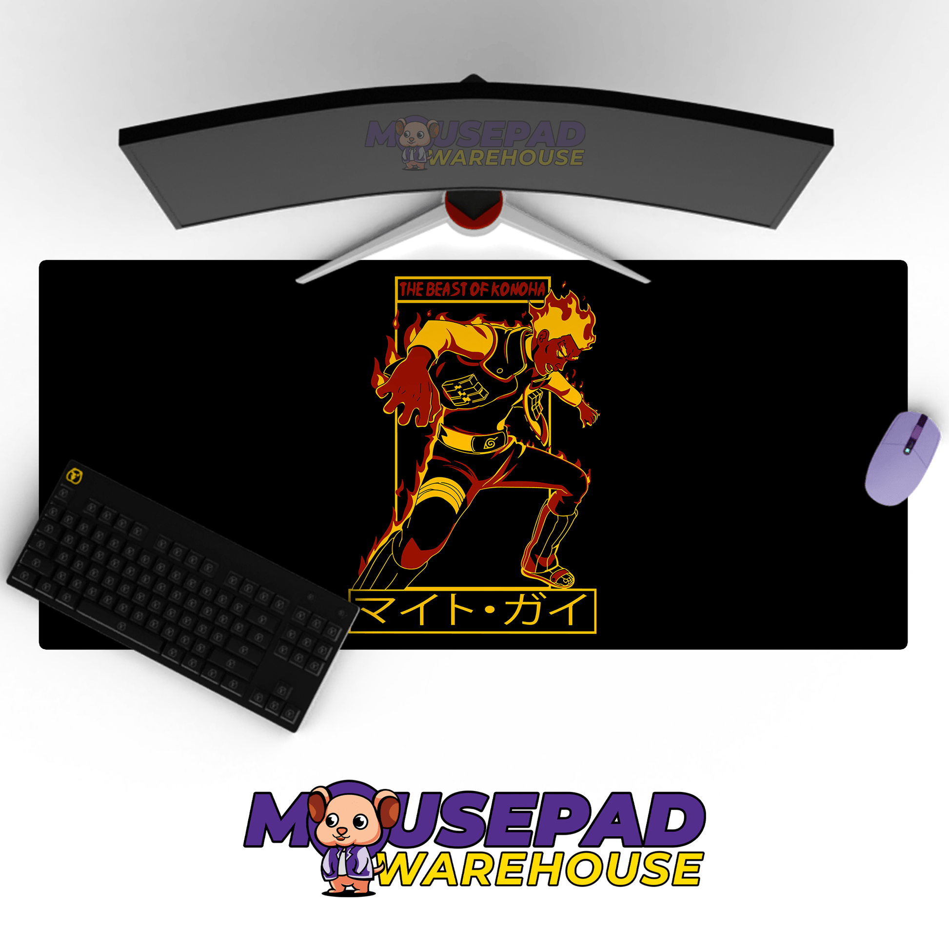 NARUTO Anime Mousepad 560N46 - Mousepad Warehouse