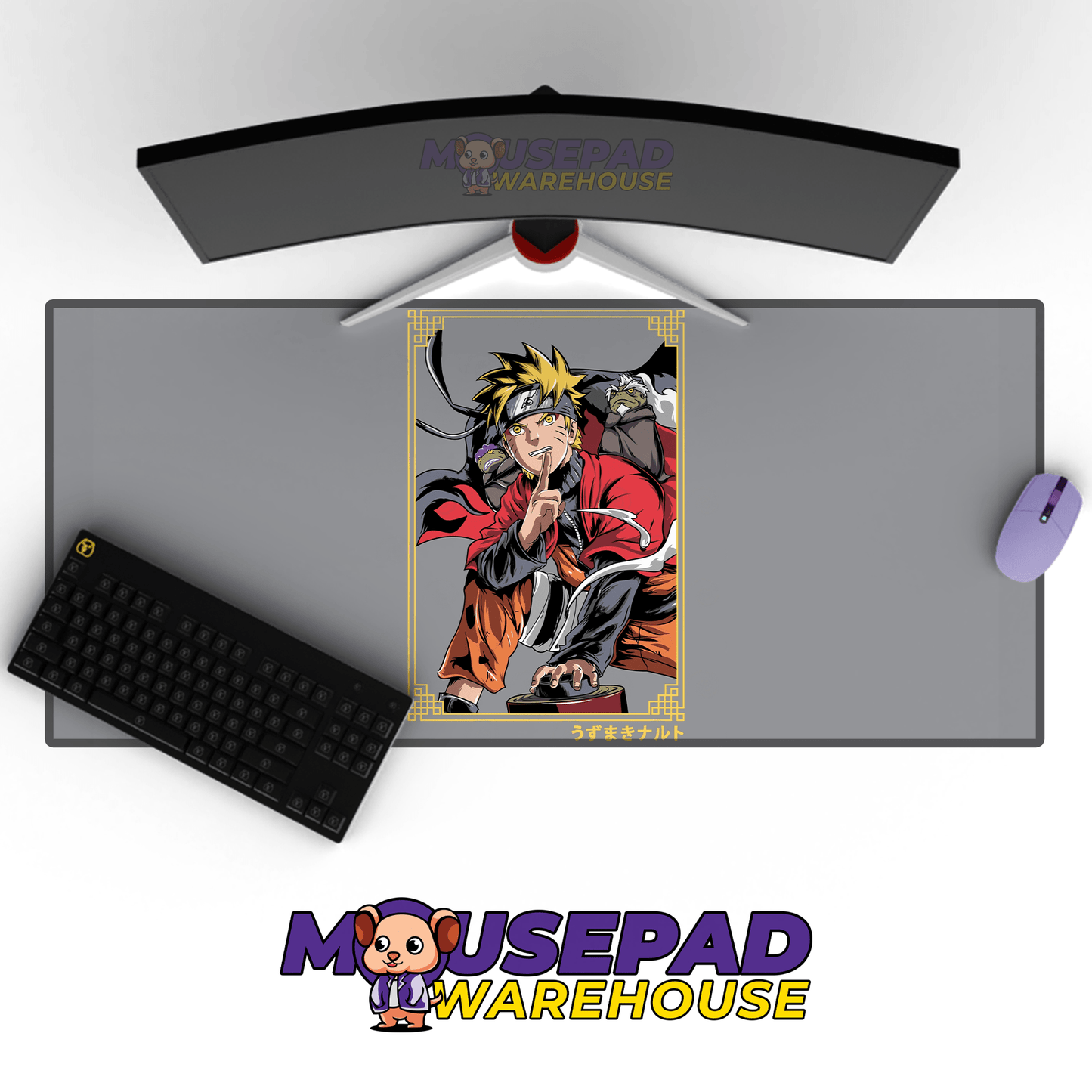 NARUTO Anime Mousepad 560N47 - Mousepad Warehouse