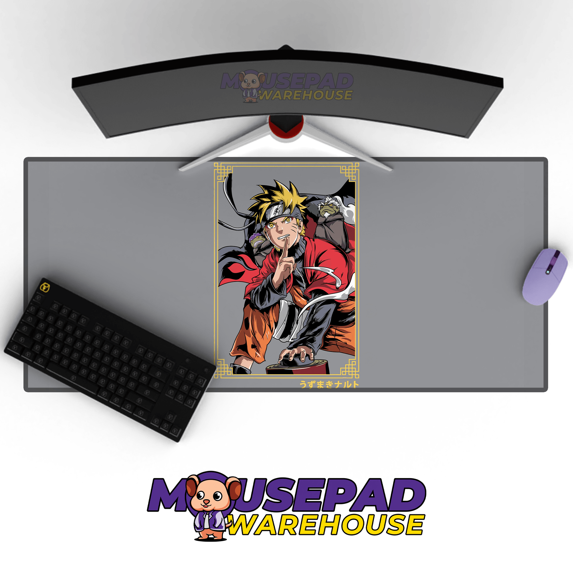 NARUTO Anime Mousepad 560N47 - Mousepad Warehouse