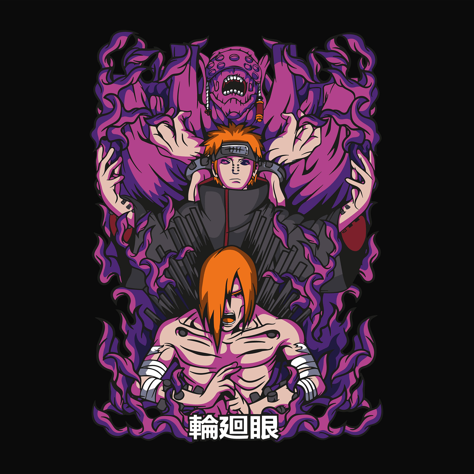 NARUTO Anime Mousepad 560N48 - Mousepad Warehouse