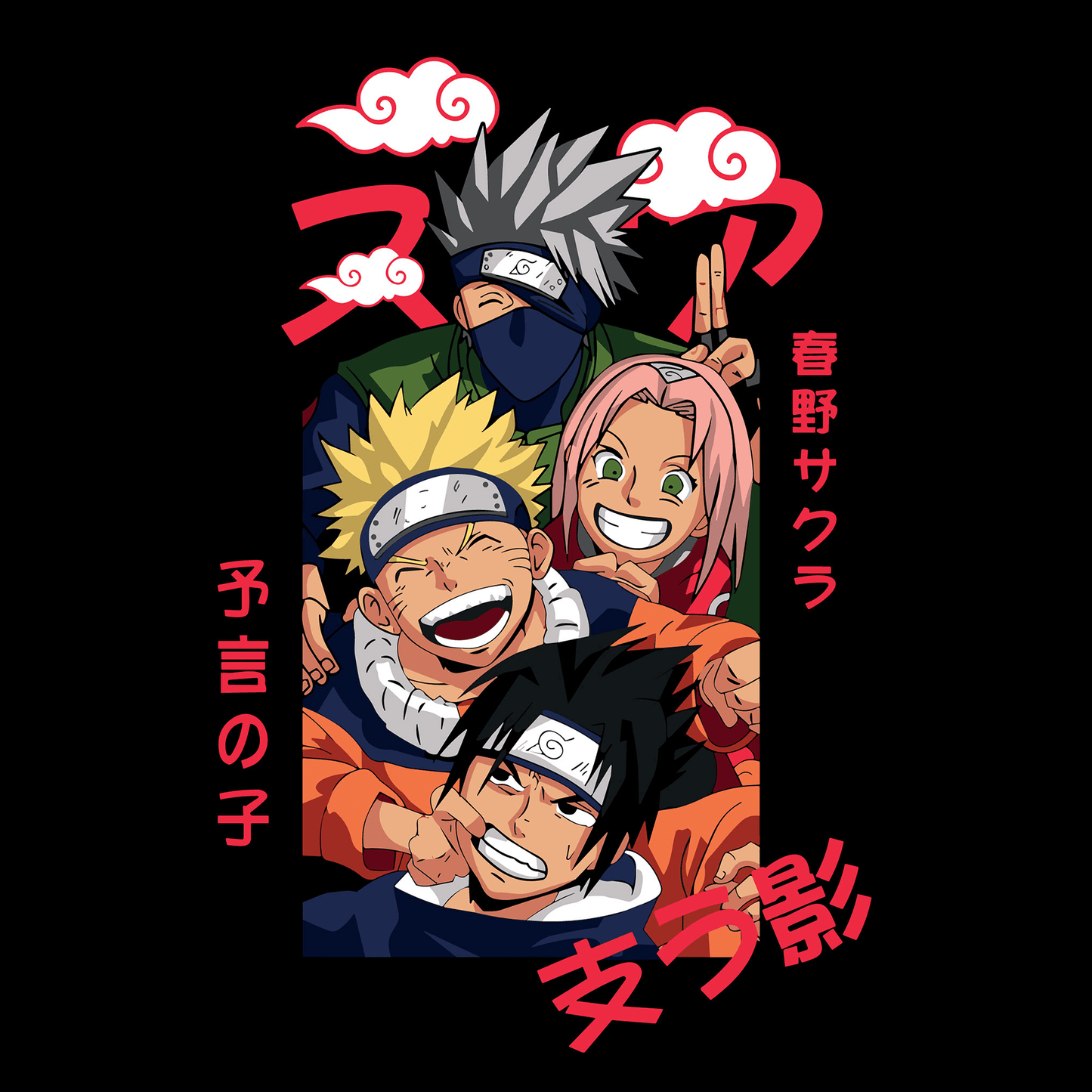NARUTO Anime Mousepad 560N51 - Mousepad Warehouse