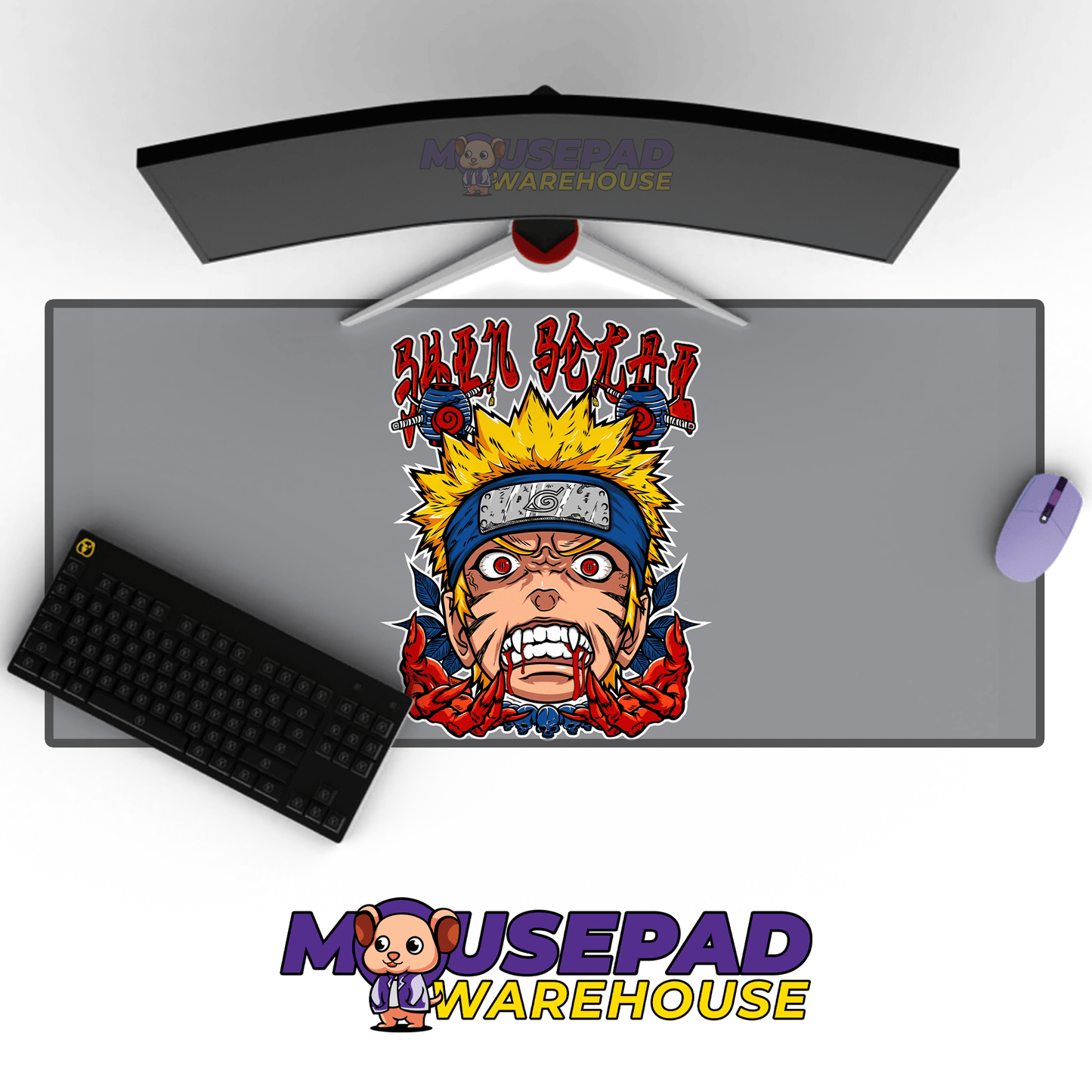 NARUTO Anime Mousepad 560N52 - Mousepad Warehouse