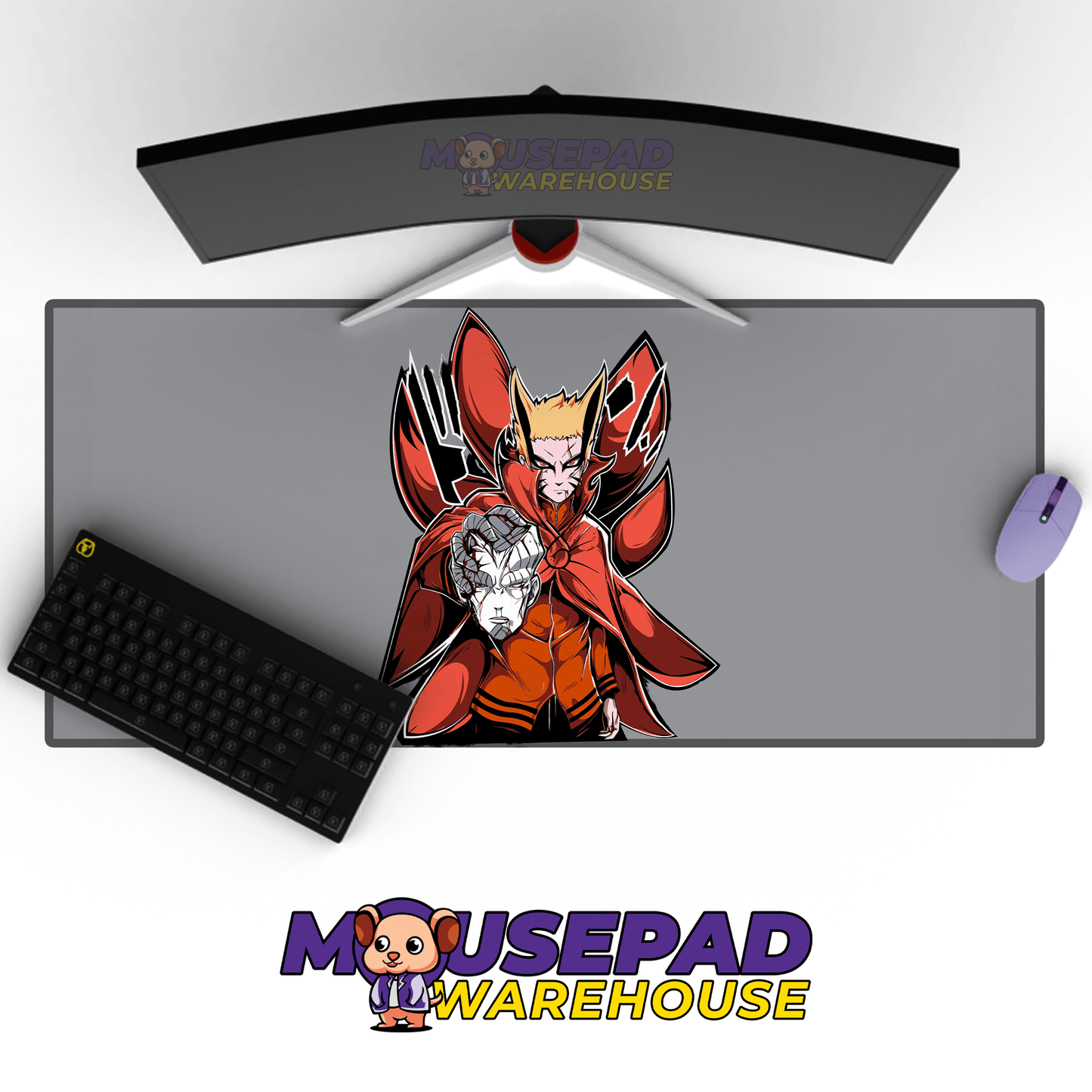 NARUTO Anime Mousepad 560N54 - Mousepad Warehouse