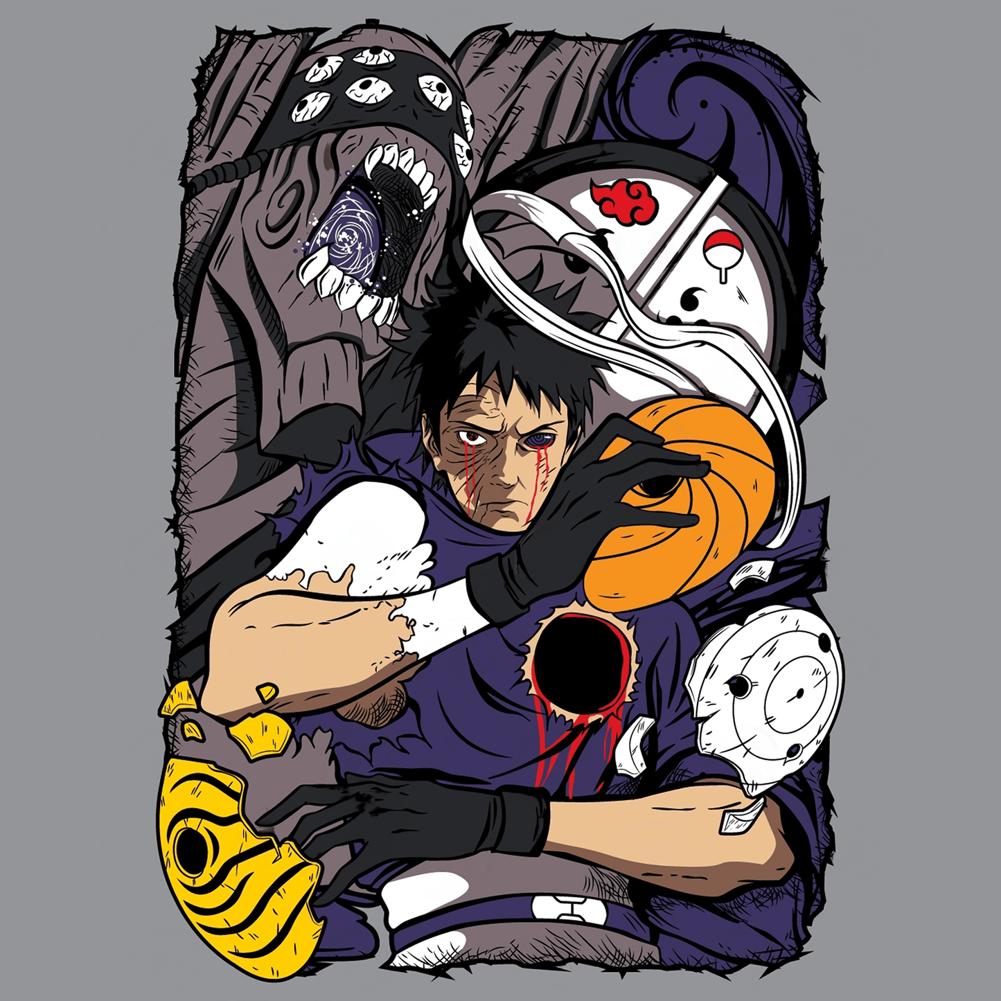 NARUTO Anime Mousepad 560N55 - Mousepad Warehouse