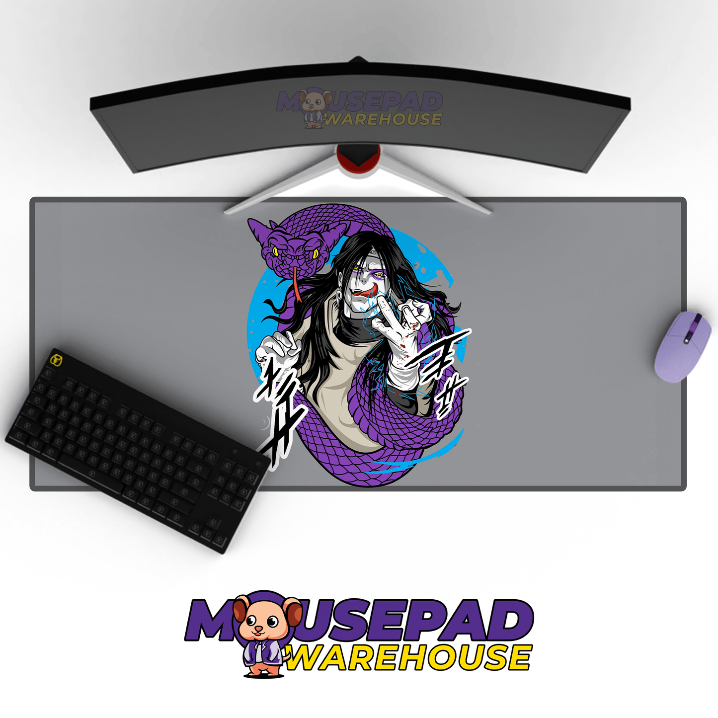 NARUTO Anime Mousepad 560N57 - Mousepad Warehouse
