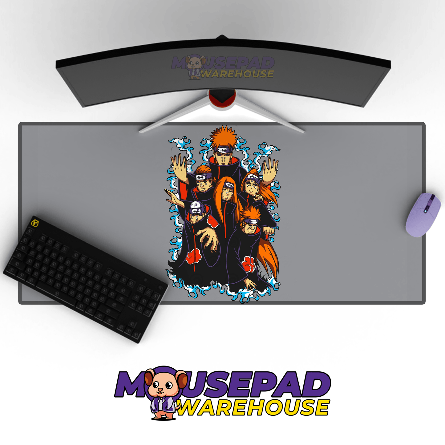 NARUTO Anime Mousepad 560N58 - Mousepad Warehouse
