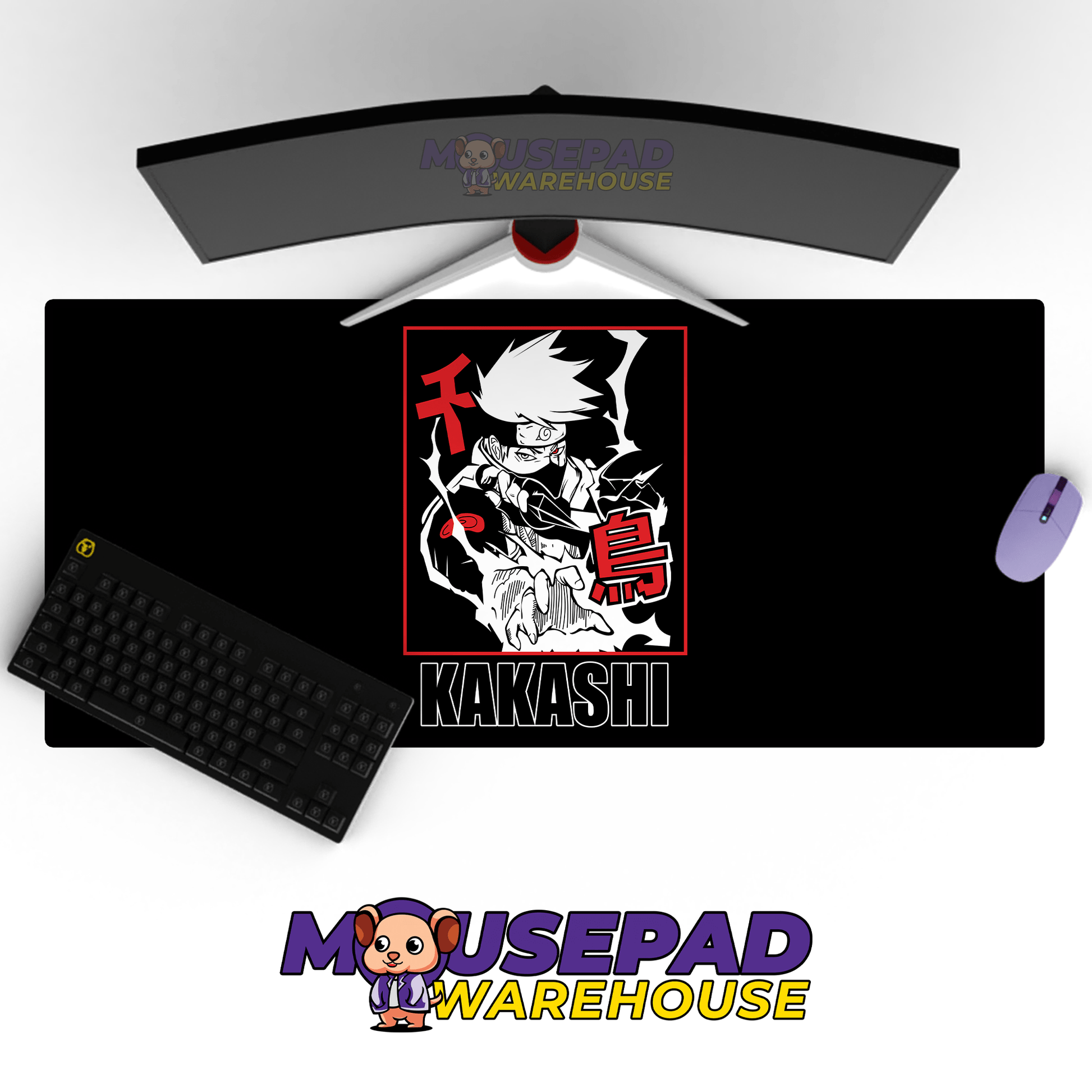 NARUTO Anime Mousepad 560N62 - Mousepad Warehouse