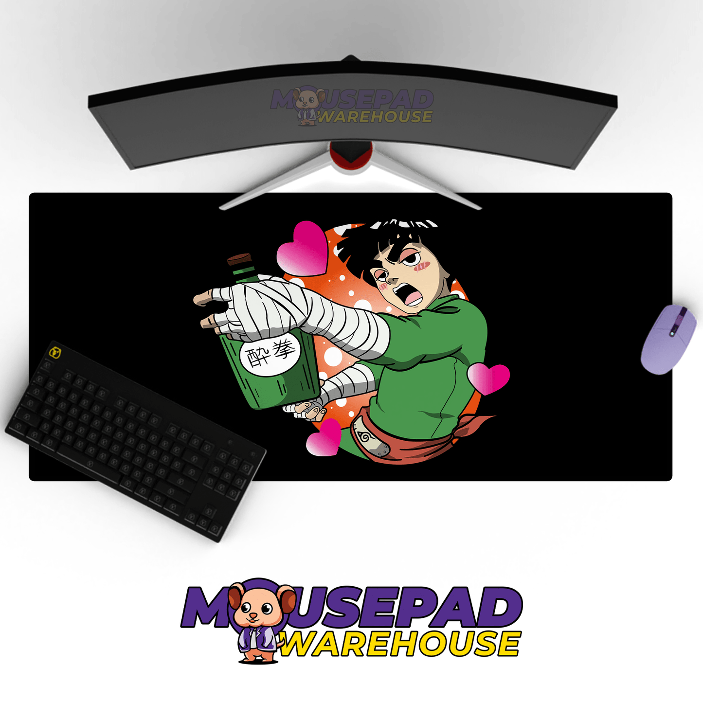 NARUTO Anime Mousepad 560N76 - Mousepad Warehouse