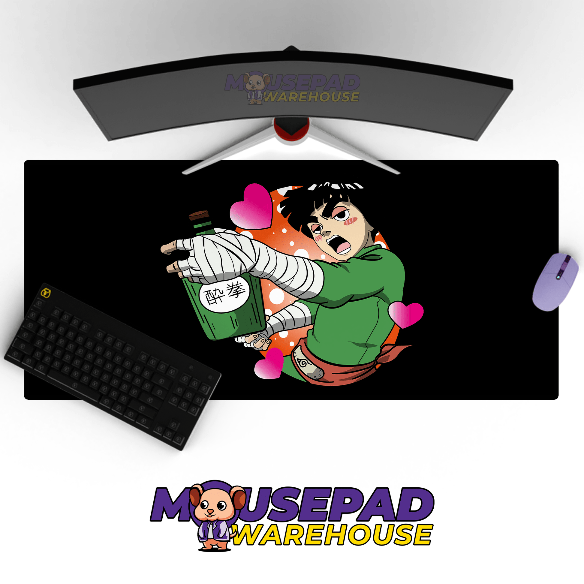 NARUTO Anime Mousepad 560N76 - Mousepad Warehouse
