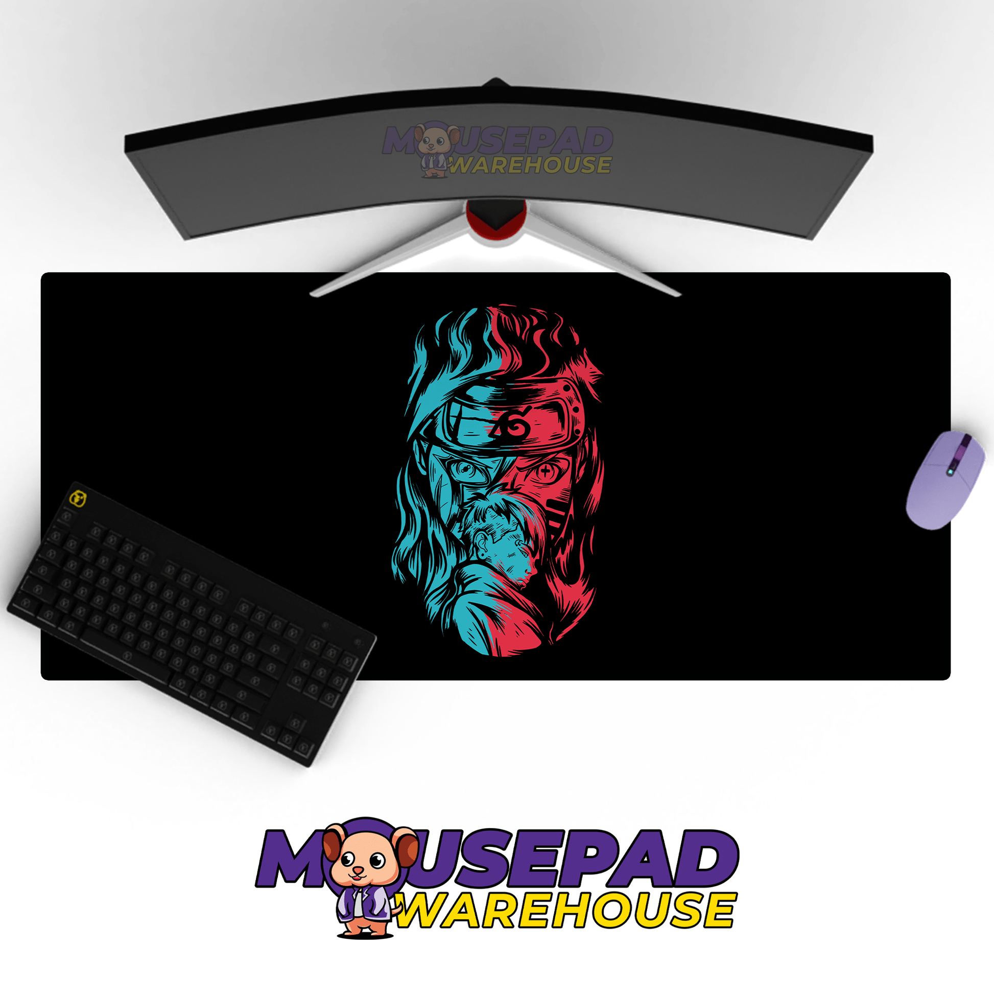 NARUTO Anime Mousepad 560N81 - Mousepad Warehouse