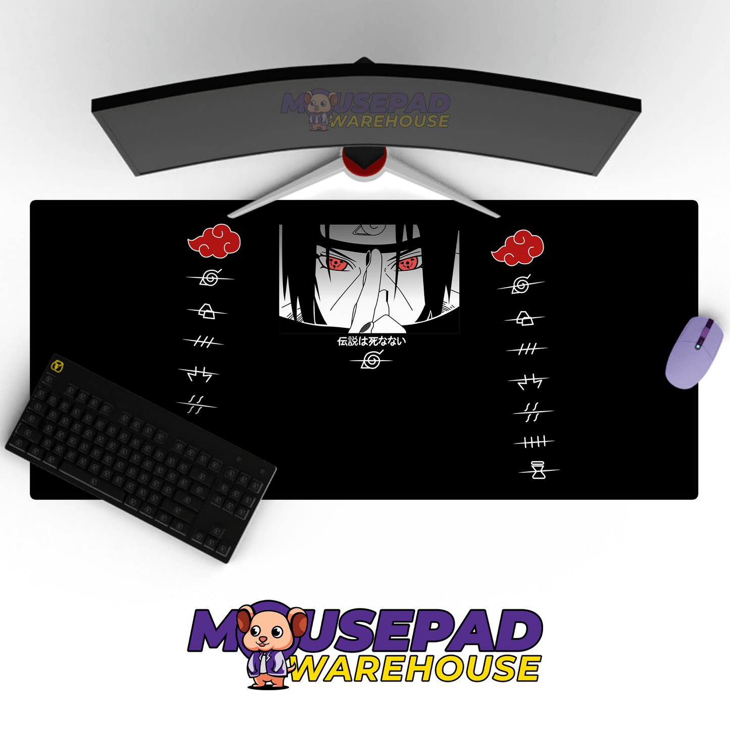 NARUTO Anime Mousepad 560N84 - Mousepad Warehouse