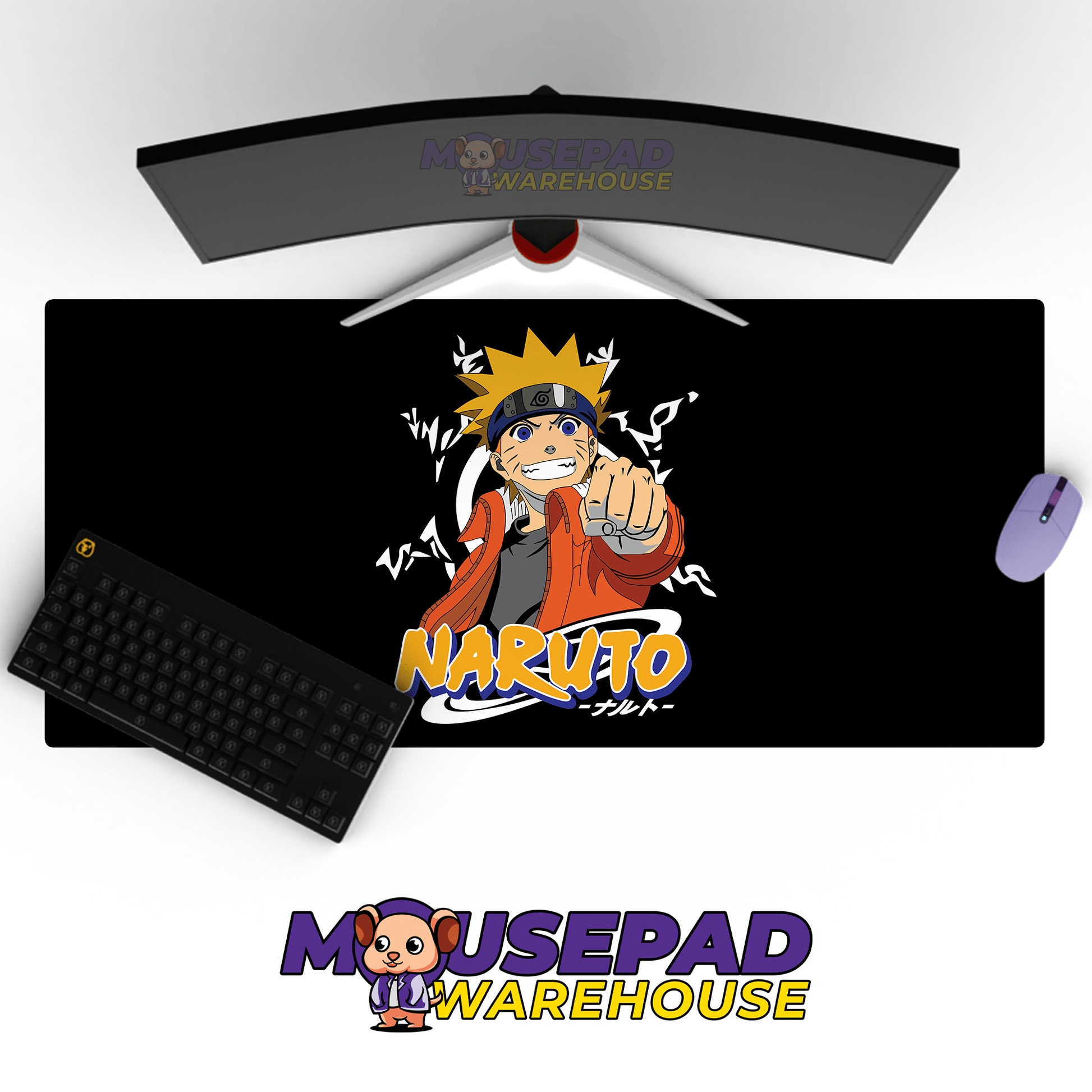 NARUTO Anime Mousepad 560N87 - Mousepad Warehouse