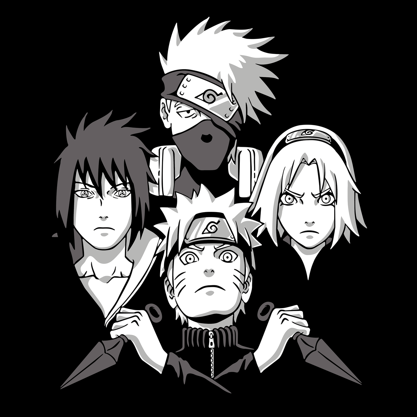NARUTO Anime Mousepad 560N88 - Mousepad Warehouse