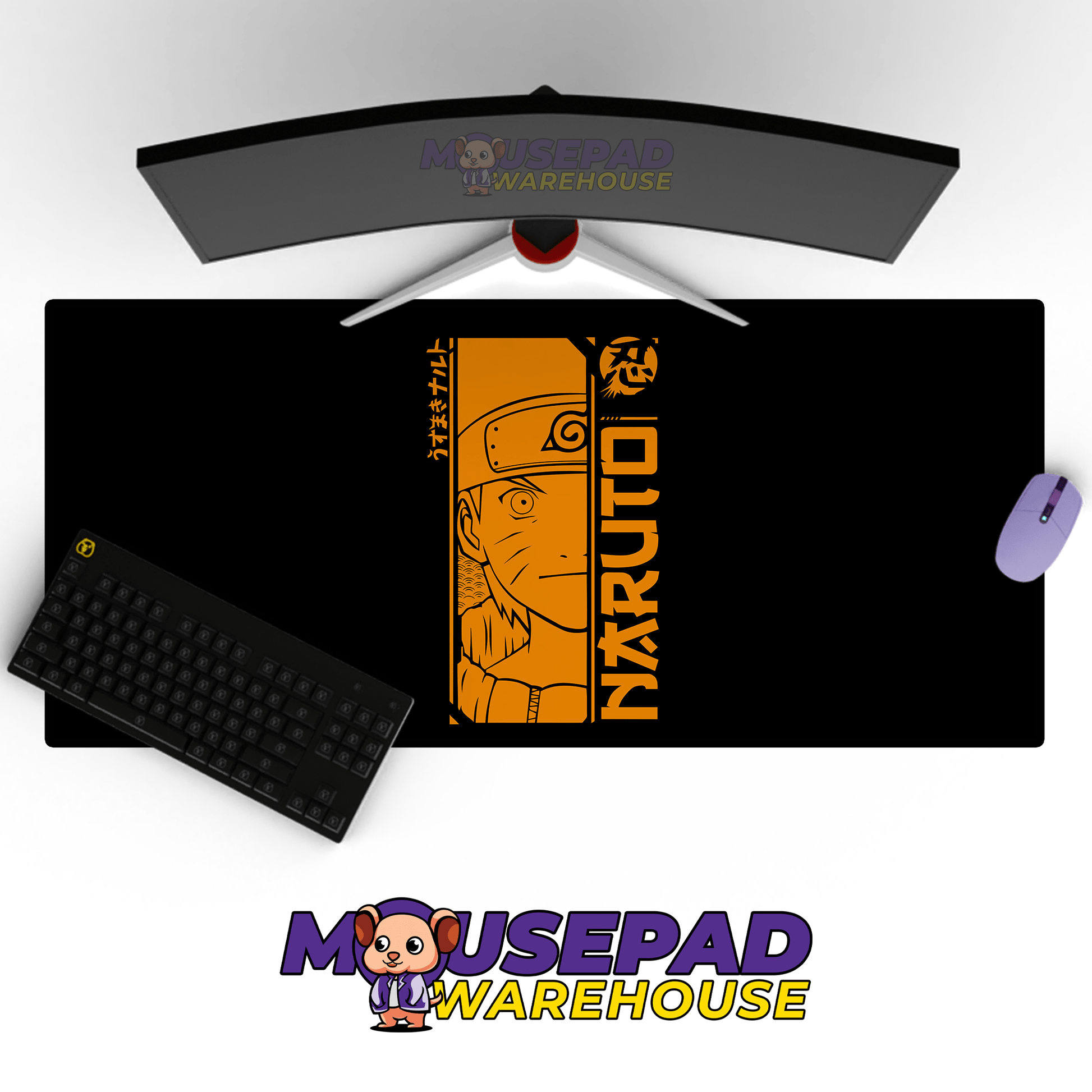 NARUTO Anime Mousepad 560N91 - Mousepad Warehouse