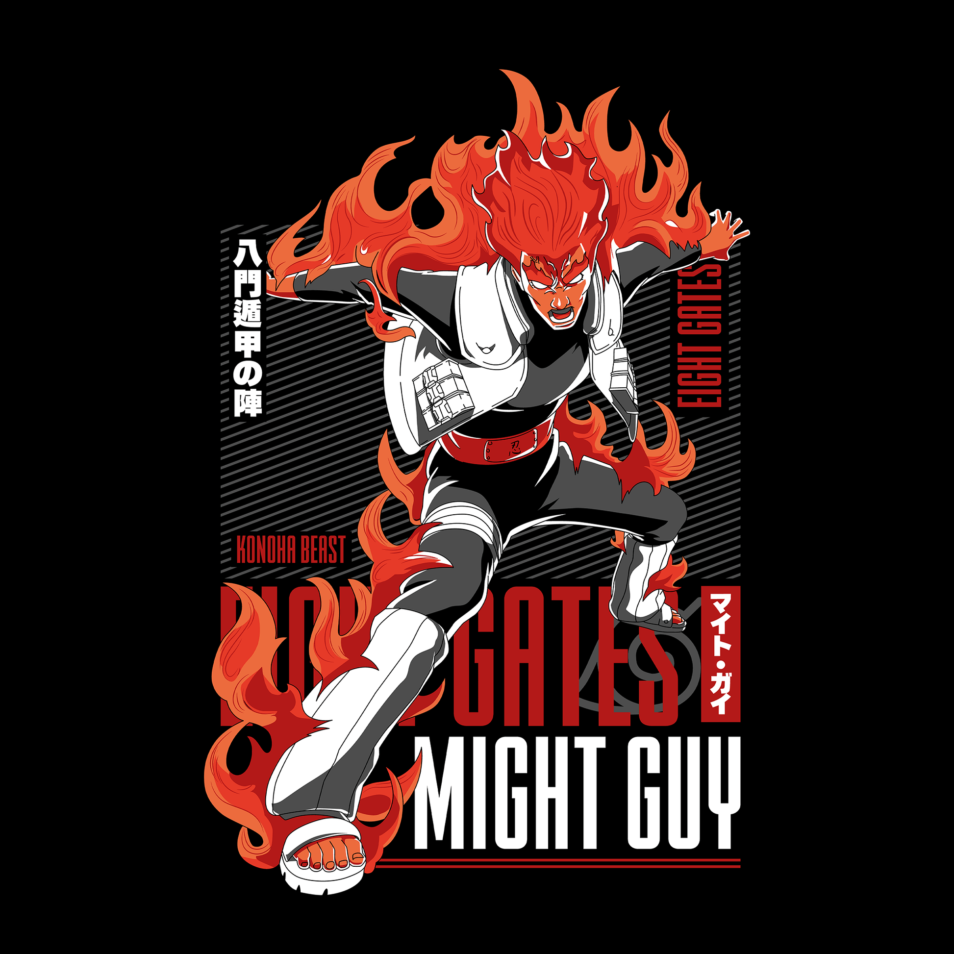 NARUTO Anime Mousepad N4732 - Mousepad Warehouse