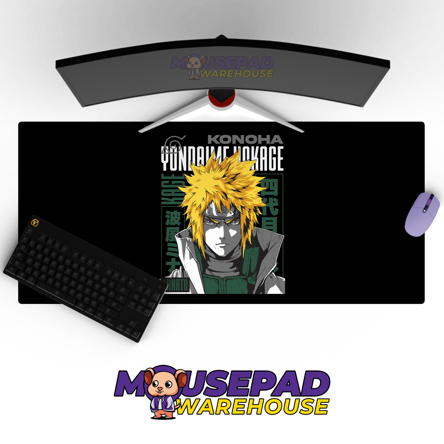 NARUTO Anime Mousepad N4733 - Mousepad Warehouse