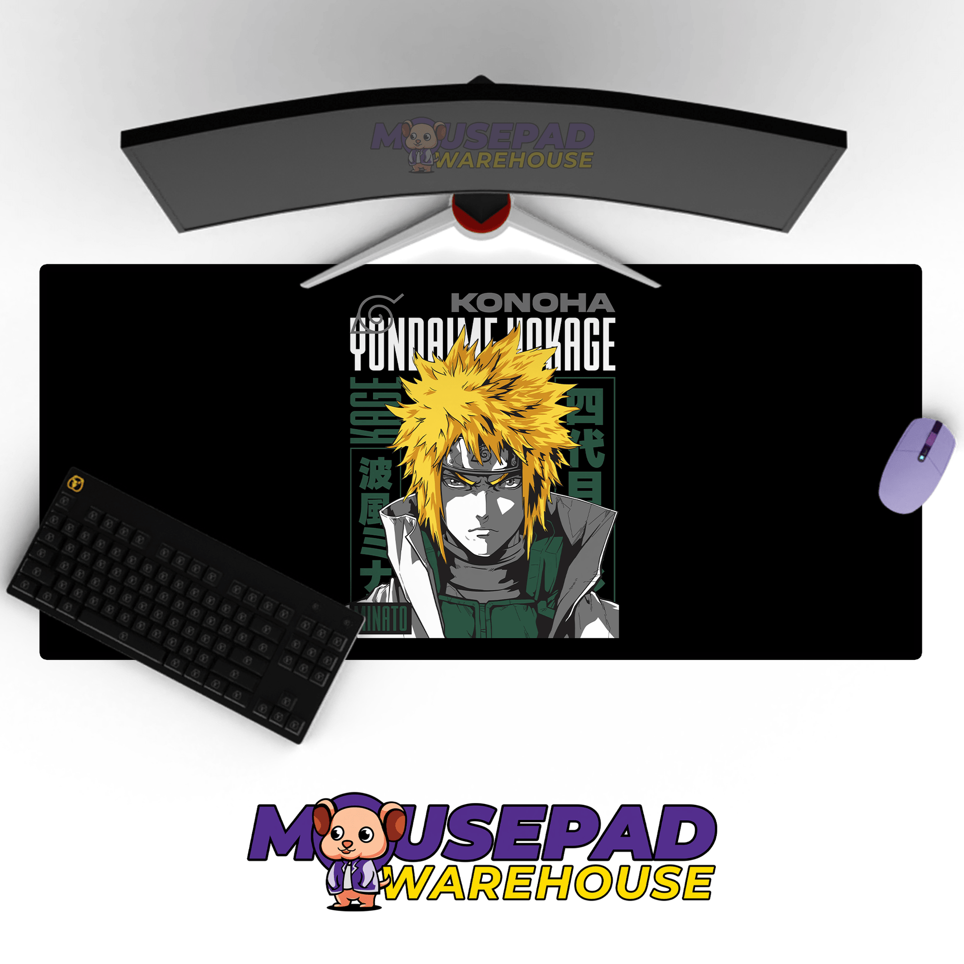 NARUTO Anime Mousepad N4733 - Mousepad Warehouse