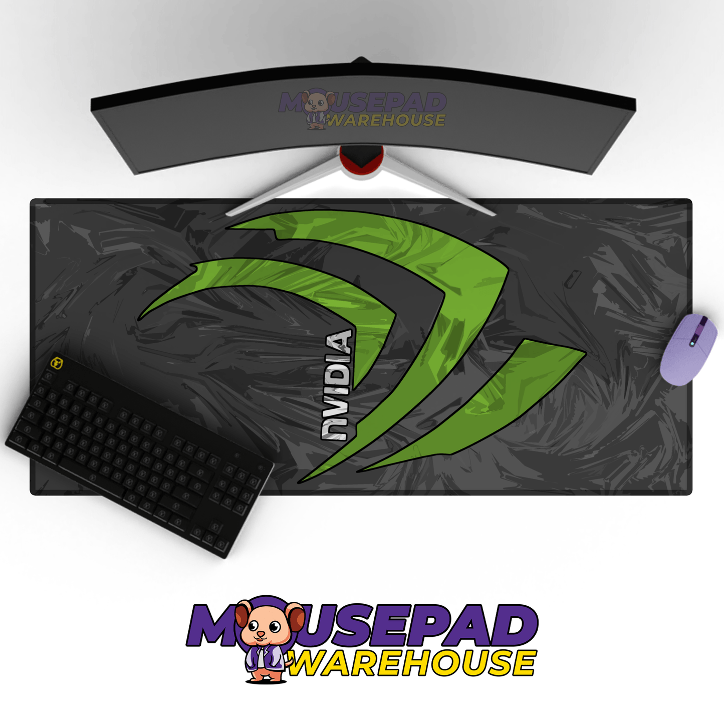 NVIDIA Mousepad 3117 - Mousepad Warehouse