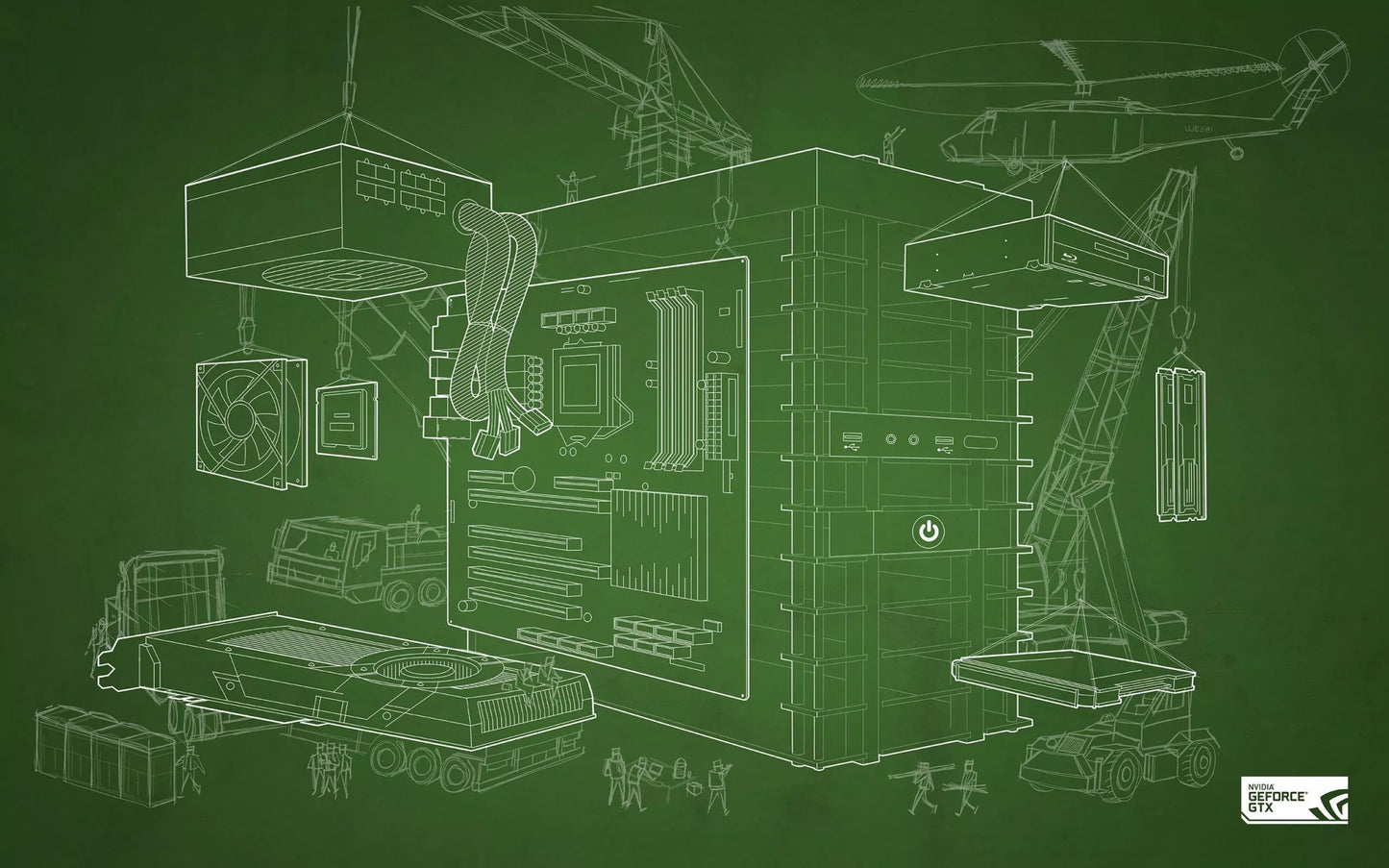 NVIDIA Mousepad 3122 - Mousepad Warehouse