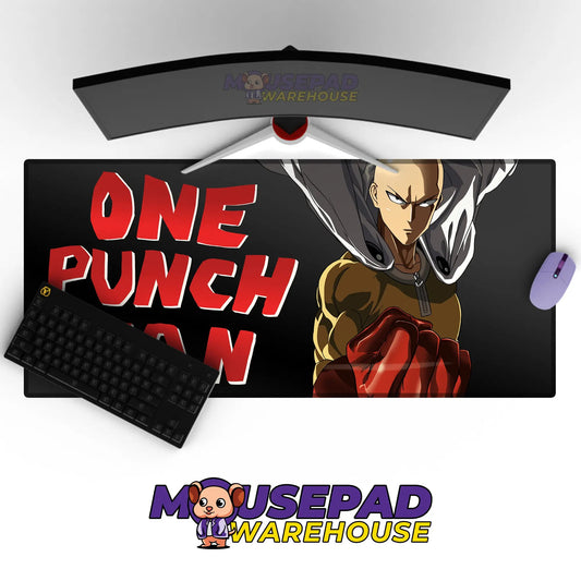 One Punch Man Anime Mousepad 654239 - Mousepad Warehouse