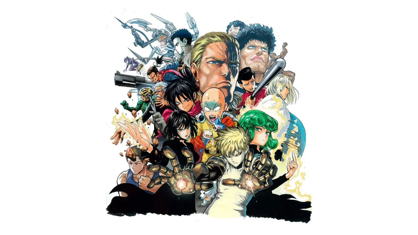 One Punch Man Anime Mousepad 656715 - Mousepad Warehouse