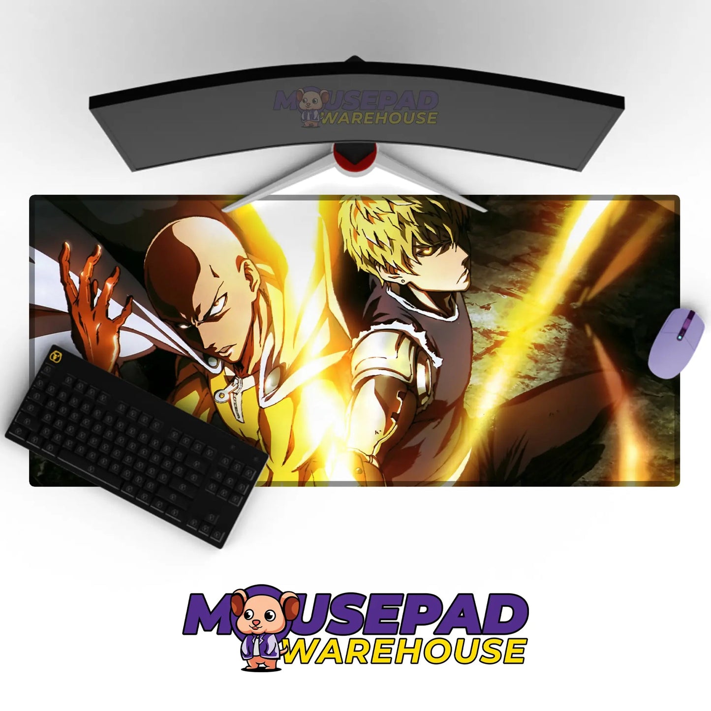 One Punch Man Anime Mousepad 656718 - Mousepad Warehouse