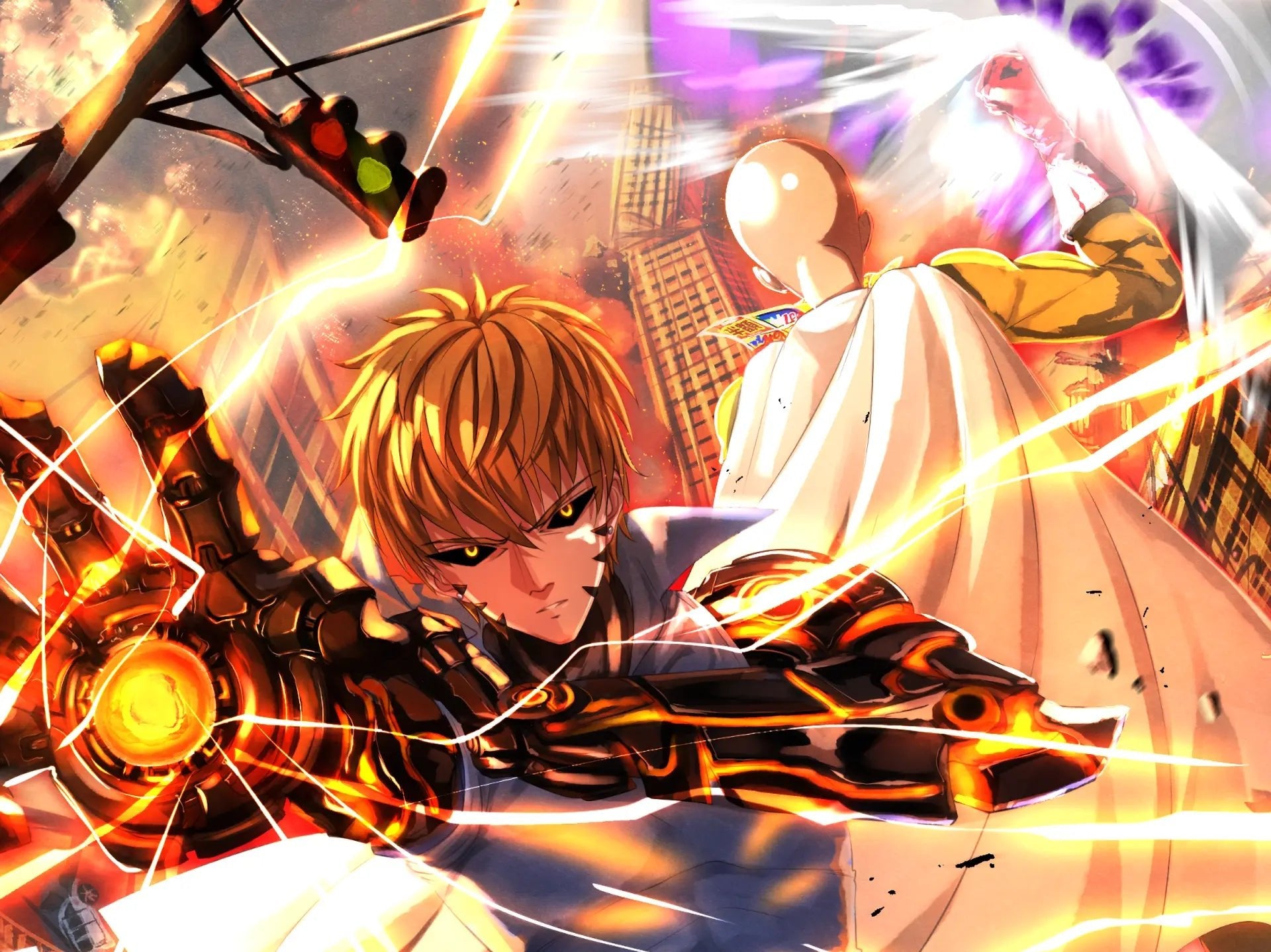 One Punch Man Anime Mousepad 662491 - Mousepad Warehouse