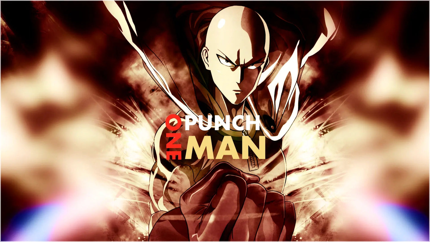One Punch Man Anime Mousepad 665242 - Mousepad Warehouse