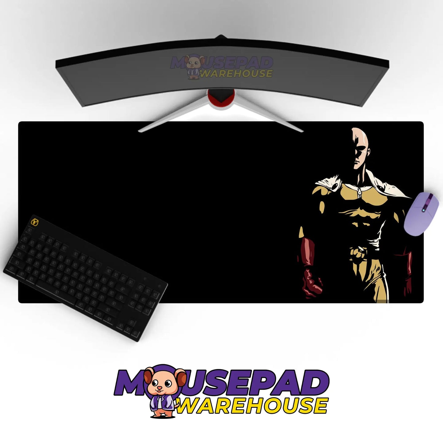 One Punch Man Anime Mousepad 669475 - Mousepad Warehouse