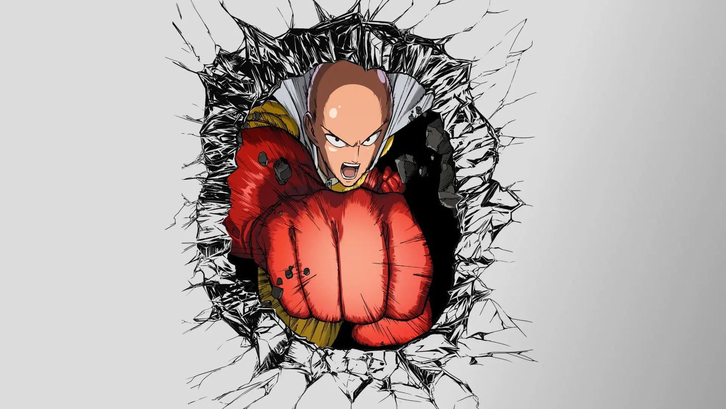 One Punch Man Anime Mousepad 689561 - Mousepad Warehouse
