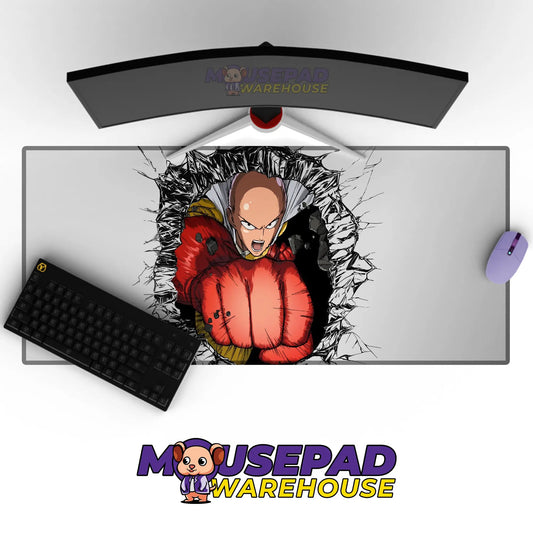 One Punch Man Anime Mousepad 689561 - Mousepad Warehouse
