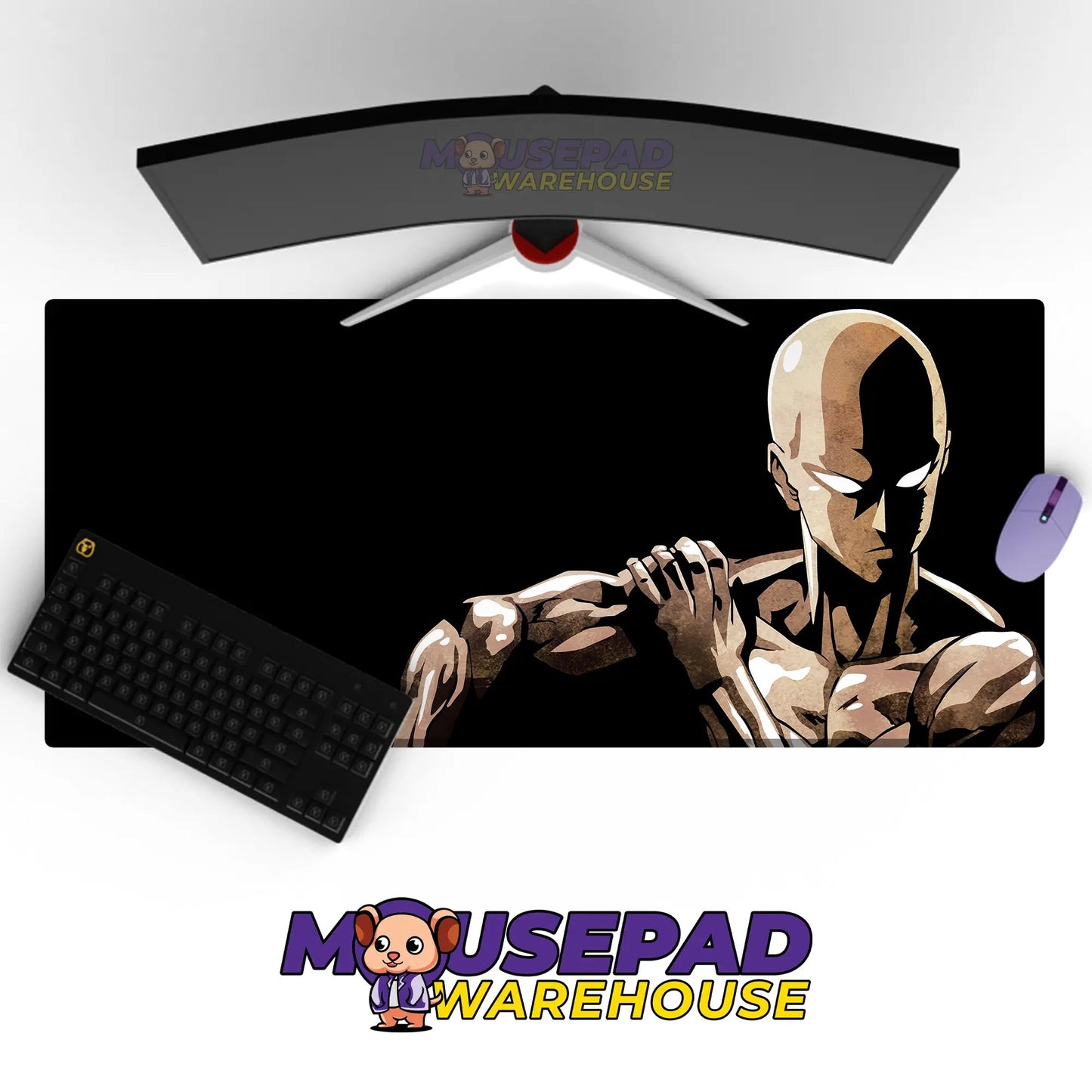 One Punch Man Anime Mousepad 729803 - Mousepad Warehouse