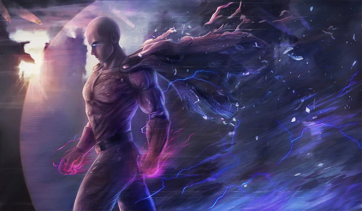 One Punch Man Anime Mousepad 795750 - Mousepad Warehouse