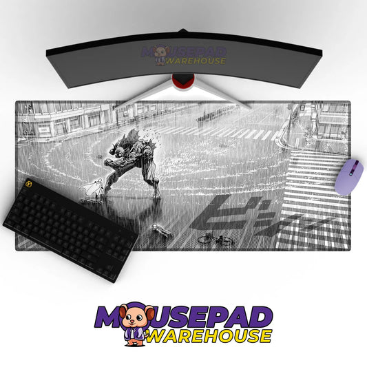 One Punch Man Anime Mousepad 797141 - Mousepad Warehouse