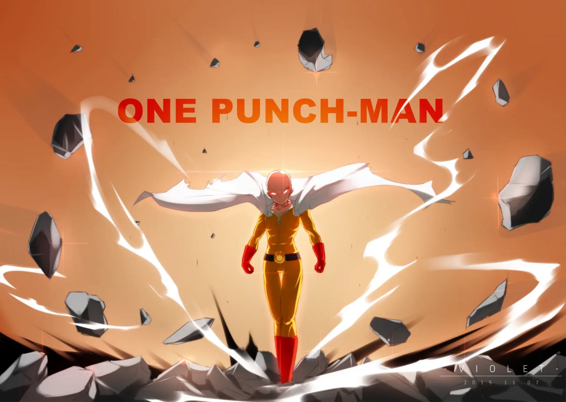 One Punch Man Anime Mousepad 953826 - Mousepad Warehouse